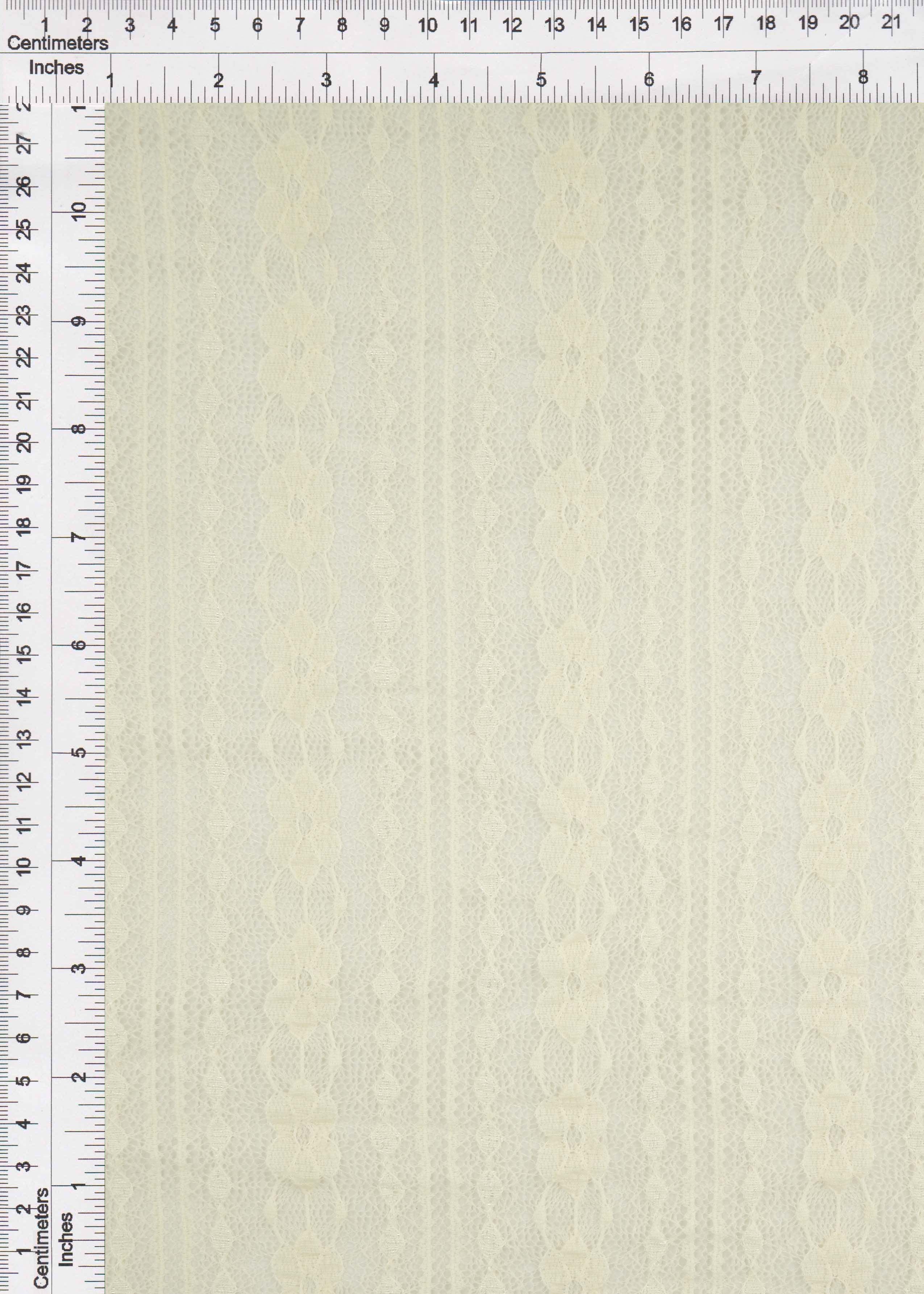 KNC-33537 IVORY BLOUSE DRESS FLOWER IVORY KNIT LACE NYLON SOLID SPANDEX TEXTURE TUNICS