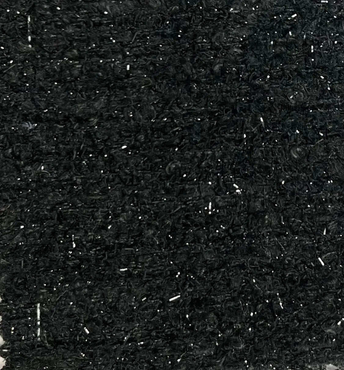 BOUCLE-33570 BLACK BLACK BOUCLE CAMI DRESS KNIT LUREX OUTERWEAR POLYESTER SKIRTS SOLID TEXTURE TOPS WOOL