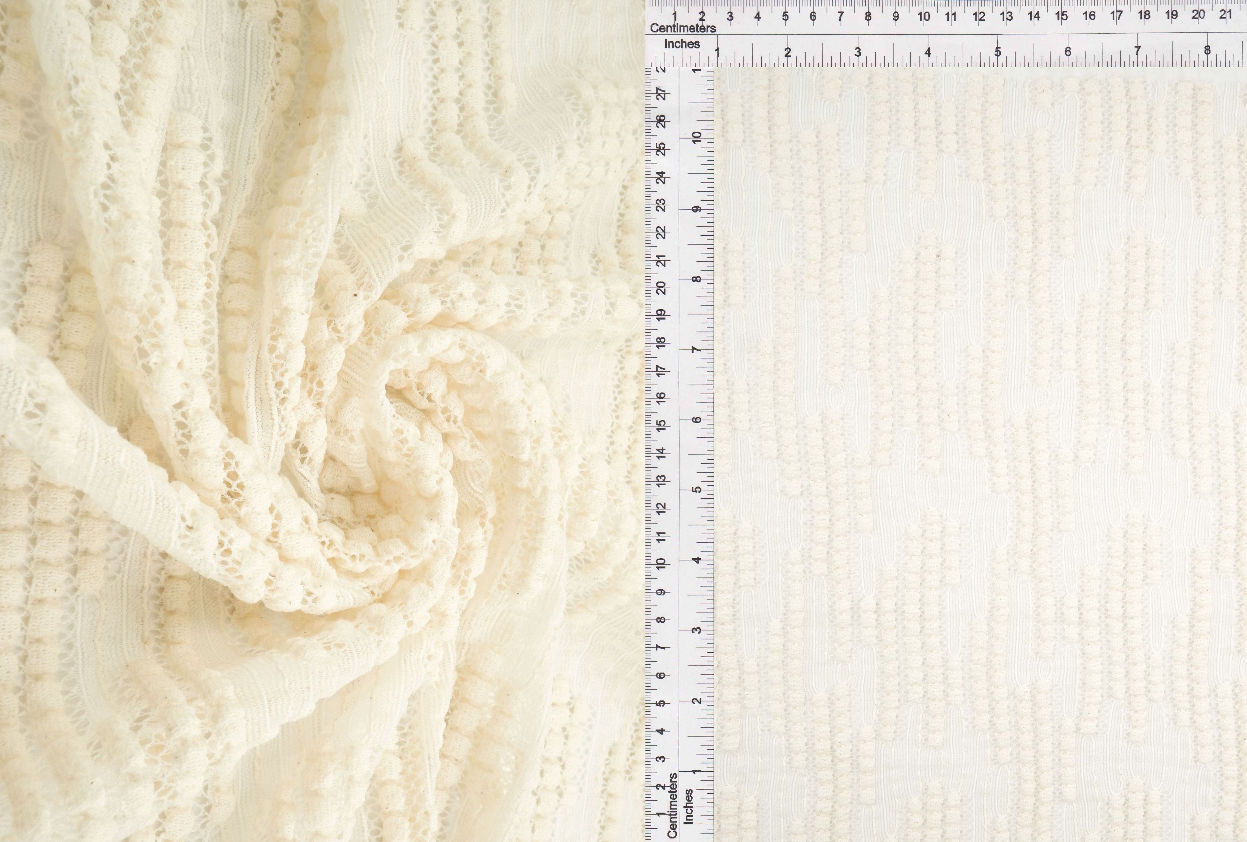 LACE4608 IVORY BLOUSE BOTTOMS CAMI COTTON DRESS IVORY LACE NO-PRINT NYLON PANTS SKIRTS SOLID SPANDEX SWEATER TOPS TUNICS