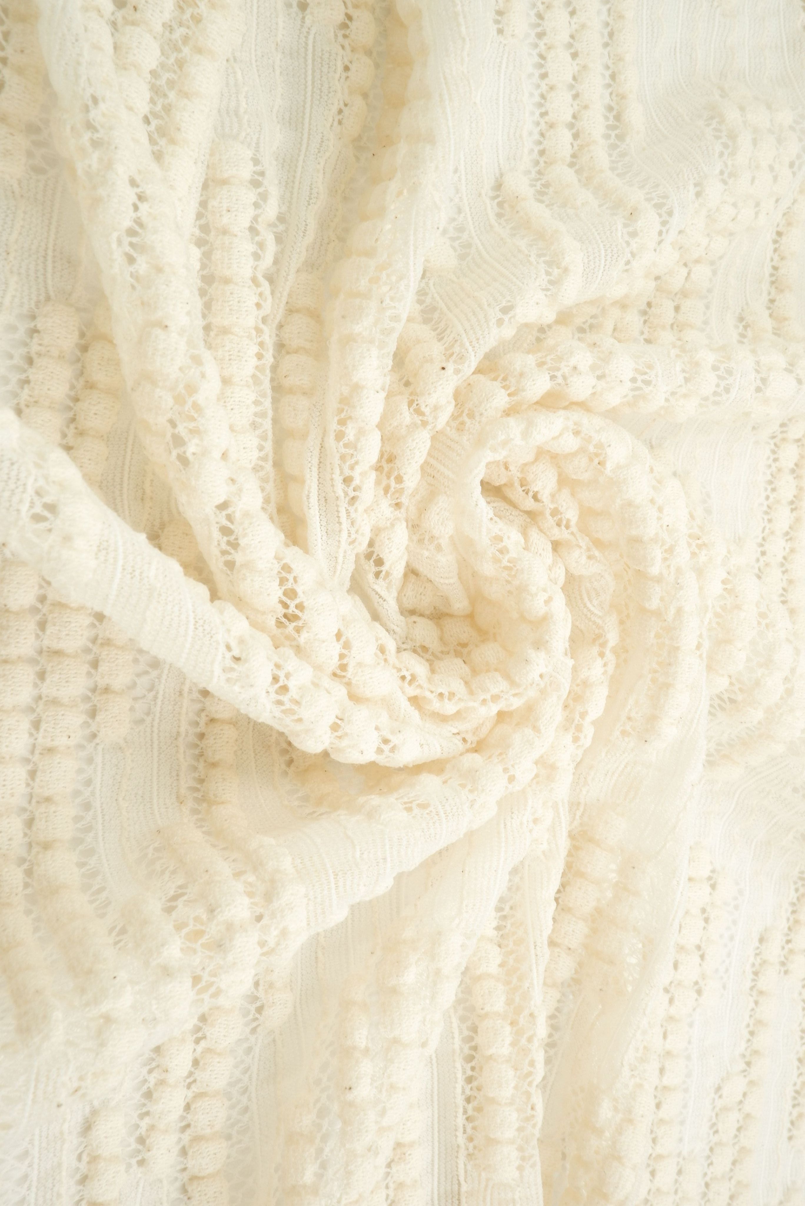 LACE4608 IVORY BLOUSE BOTTOMS CAMI COTTON DRESS IVORY LACE NO-PRINT NYLON PANTS SKIRTS SOLID SPANDEX SWEATER TOPS TUNICS