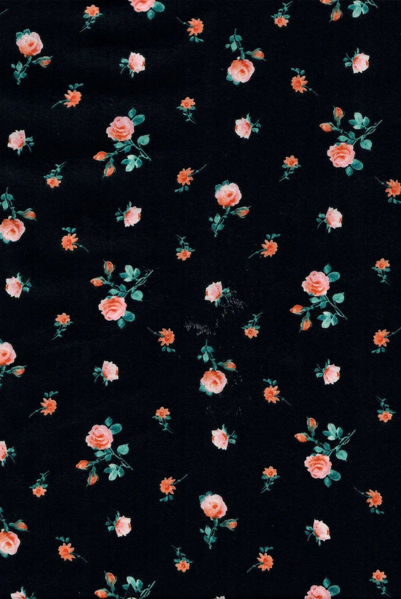 POP4178-MS11118 BLACK NEW FLOWER AIRFLOW BLOUSE BODYSUIT BOTTOMS CAMI CEY DITSY DRESS FLORAL LOUNGEWEAR PANTS POLYESTER PRINT SKIRTS SUBLIMATION TOPS WOVEN