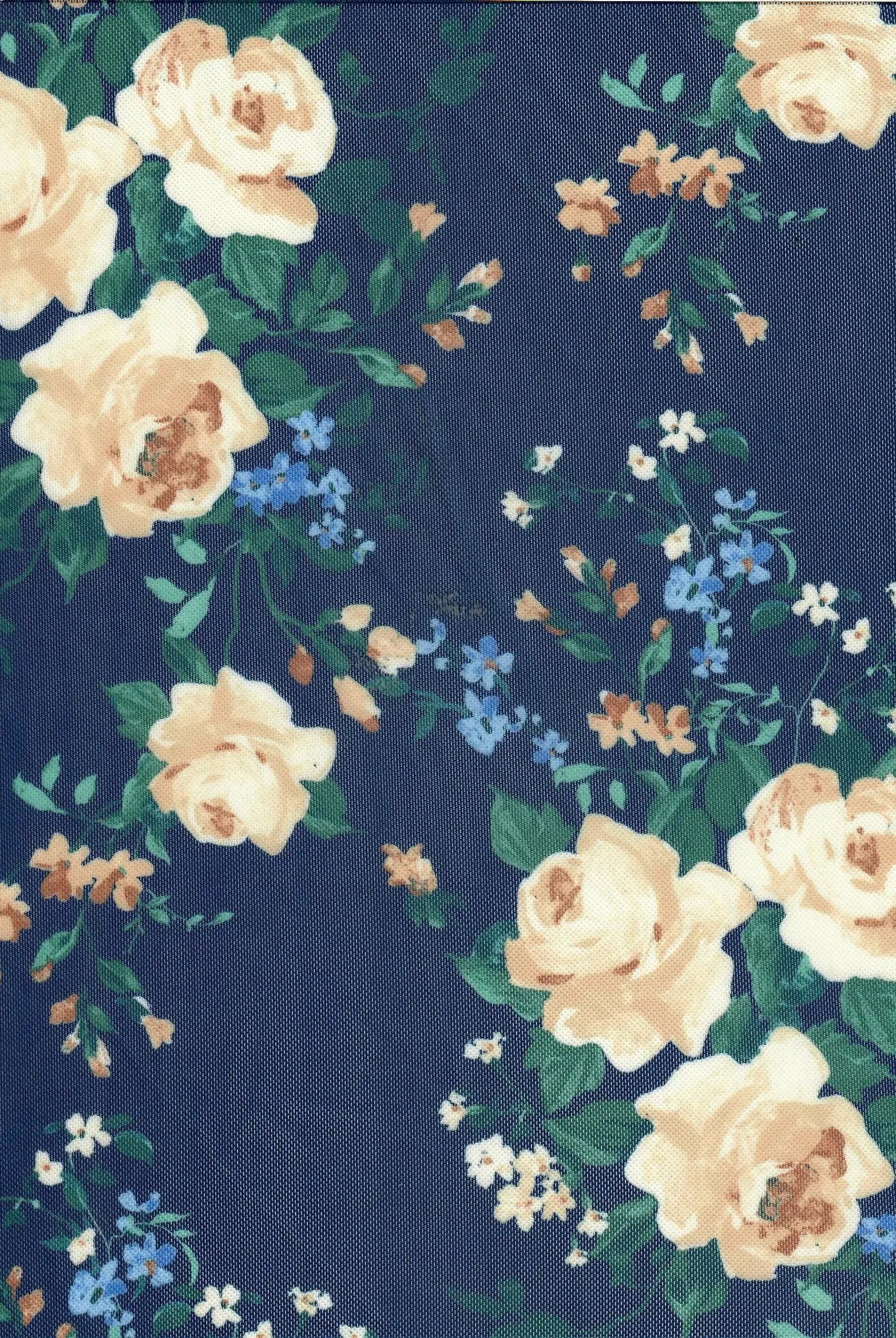 MESH-DU1683 NAVY BLOUSE BODYSUIT CAMI DIGITAL PRINT FLOCKING FLORAL LOUNGEWEAR MESH POLYESTER SPANDEX STRETCH TOPS TUNICS