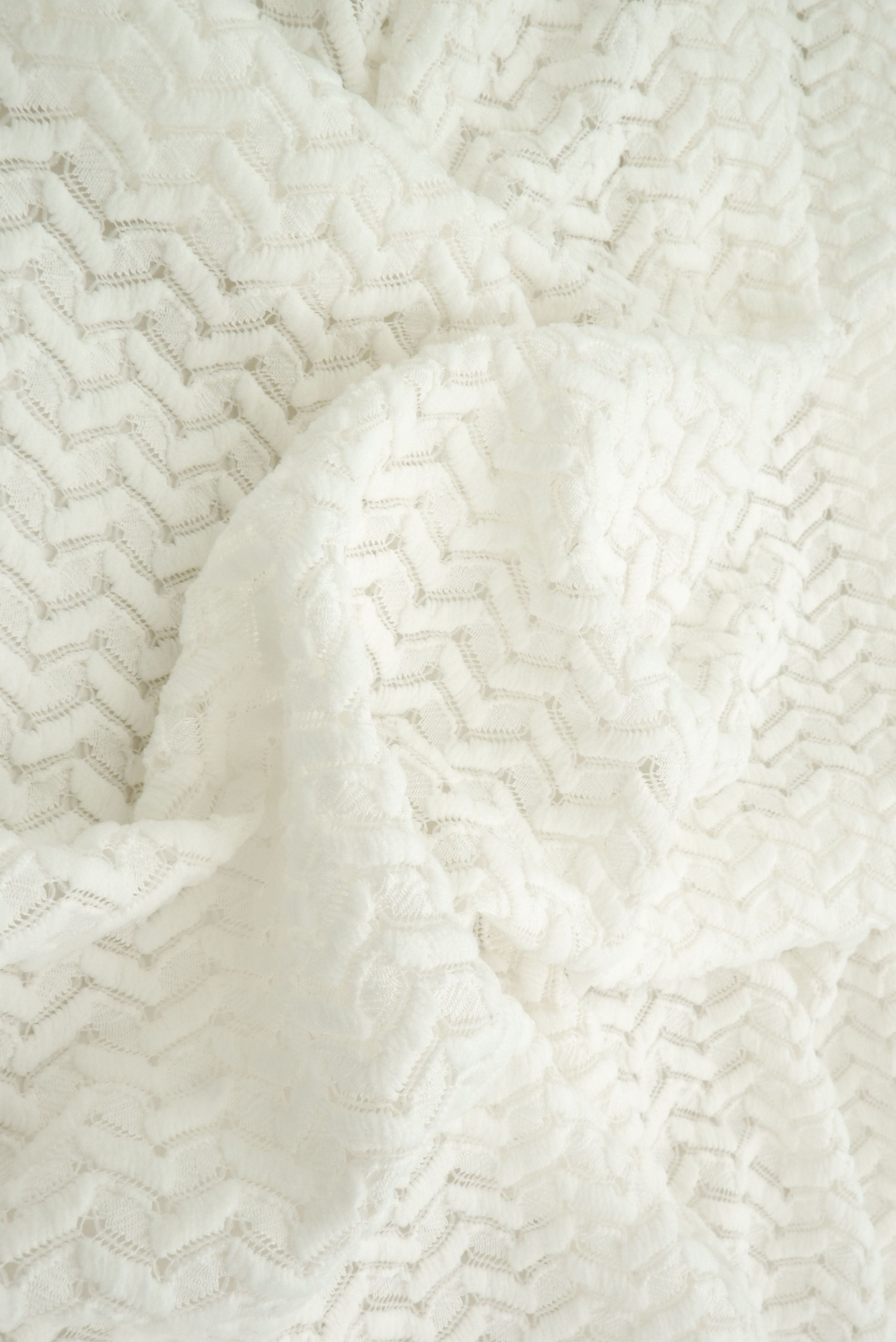 LACE4557 IVORY BLOUSE BODYSUIT BOTTOMS CAMI CROCHET DRESS LACE LOUNGEWEAR NO-PRINT POLYESTER SOLID SPANDEX T-SHIRT TOPS TUNICS