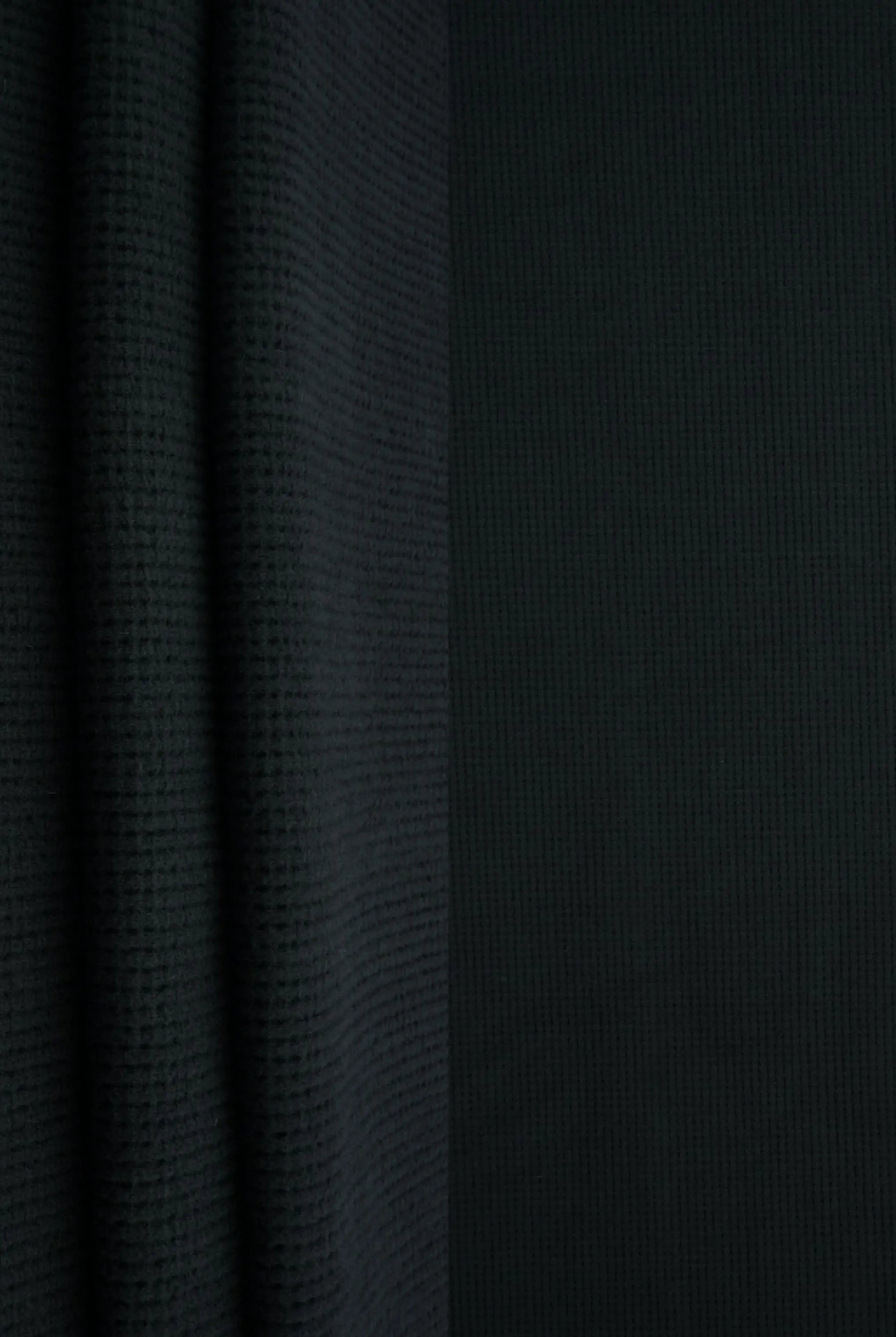 KNT4612 BLACK BOTTOMS KNIT NO-PRINT PANTS SKIRTS SOLID-B STRETCH SWEATER SWEATSHIRT TOPS TUNICS WAFFLE