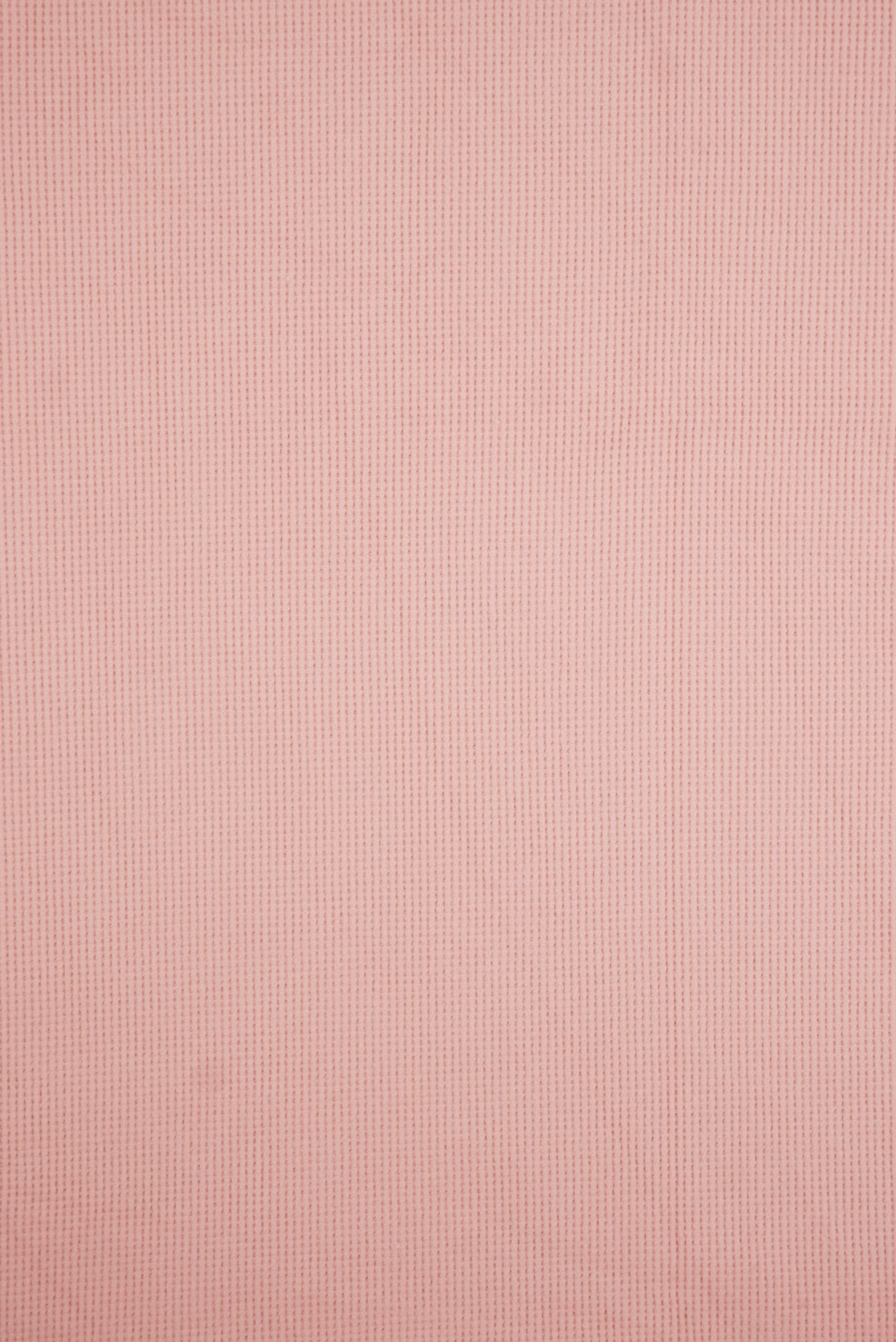 KNT4612 PINK LT. BOTTOMS KNIT NO-PRINT PANTS SKIRTS SOLID-B STRETCH SWEATER SWEATSHIRT TOPS TUNICS WAFFLE