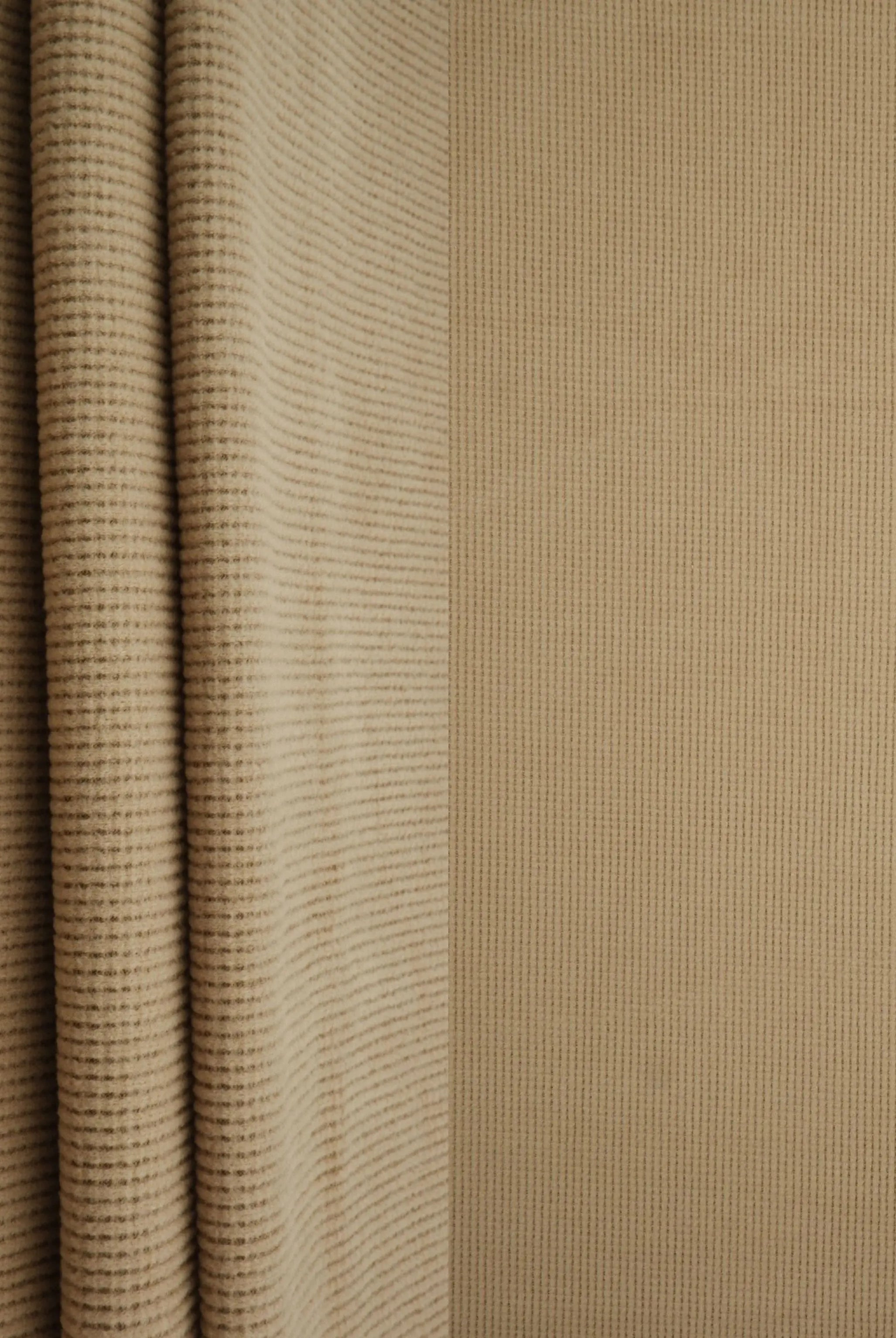 KNT4612 KHAKI BOTTOMS KNIT NO-PRINT PANTS SKIRTS SOLID-B STRETCH SWEATER SWEATSHIRT TOPS TUNICS WAFFLE