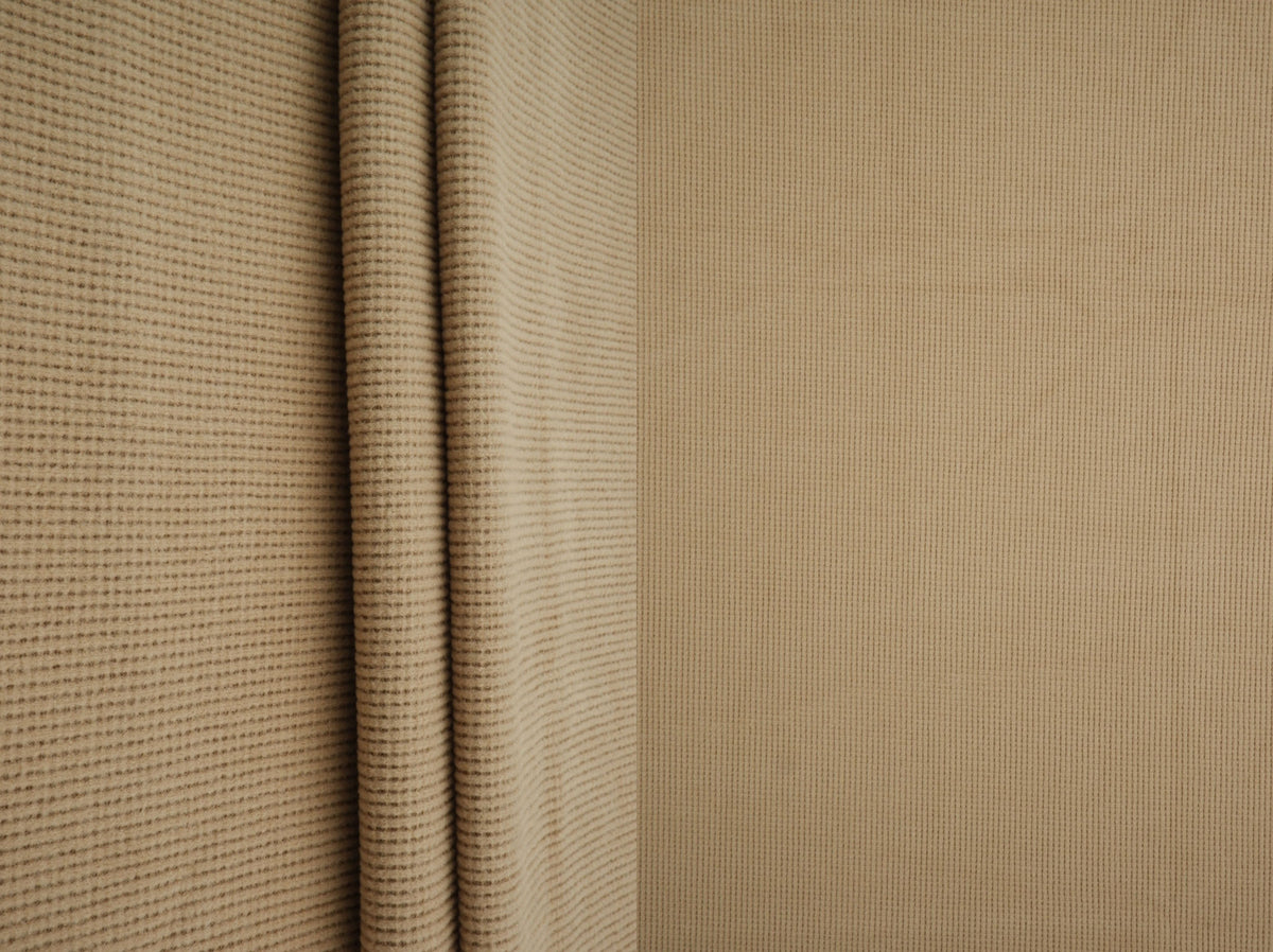 Solid Fleece Waffle Knit Fabric - KNT4612 - Fabric Selection WS