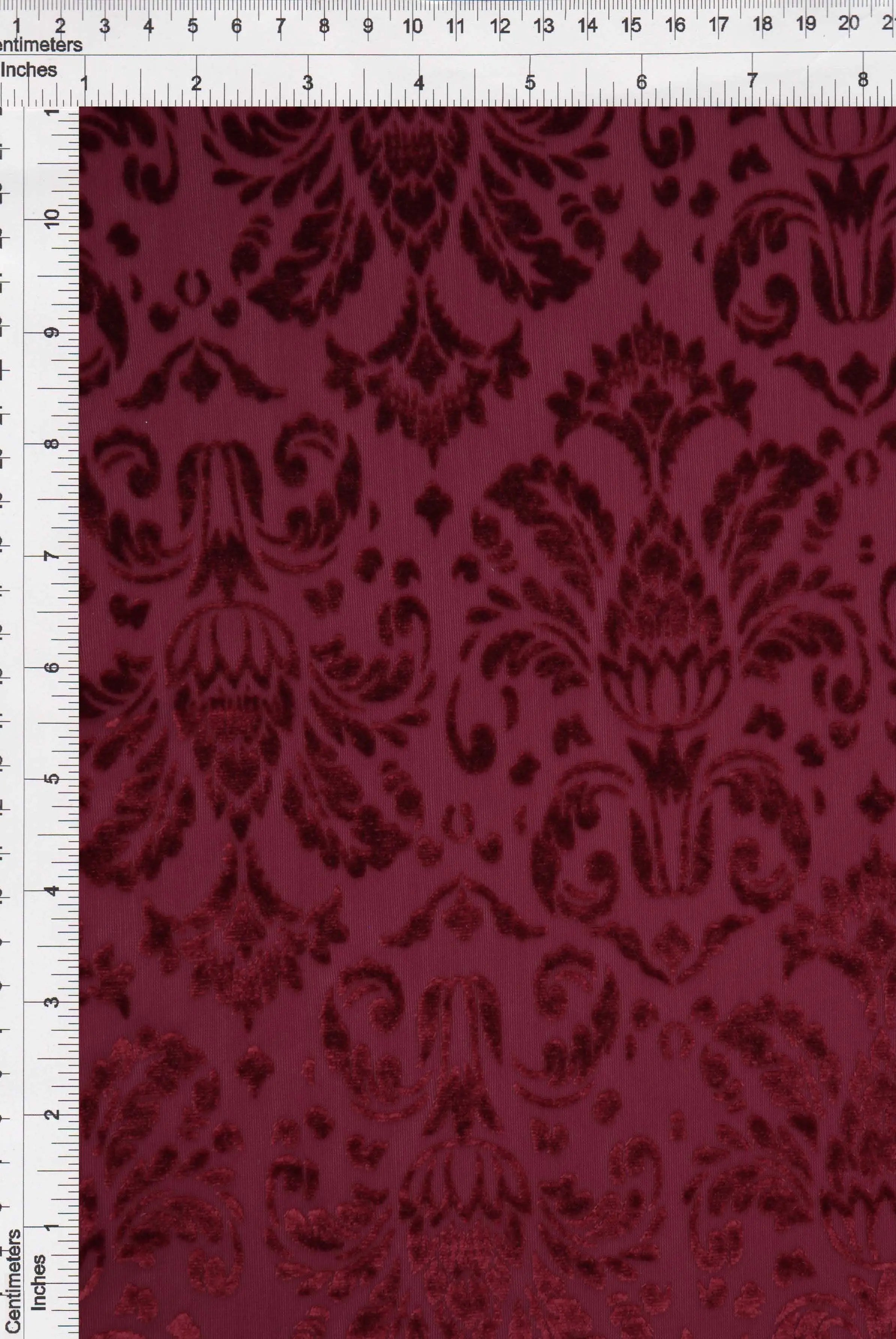 KNT3869-MS11378 BURGUNDY BLOUSE BODYSUIT BOTTOMS BURGUNDI BURNOUT CAMI DAMASK DRESS KNIT NYLON PANTS POLYESTER PRINT-B RED SPANDEX STRETCH TOPS TUNICS VELVET