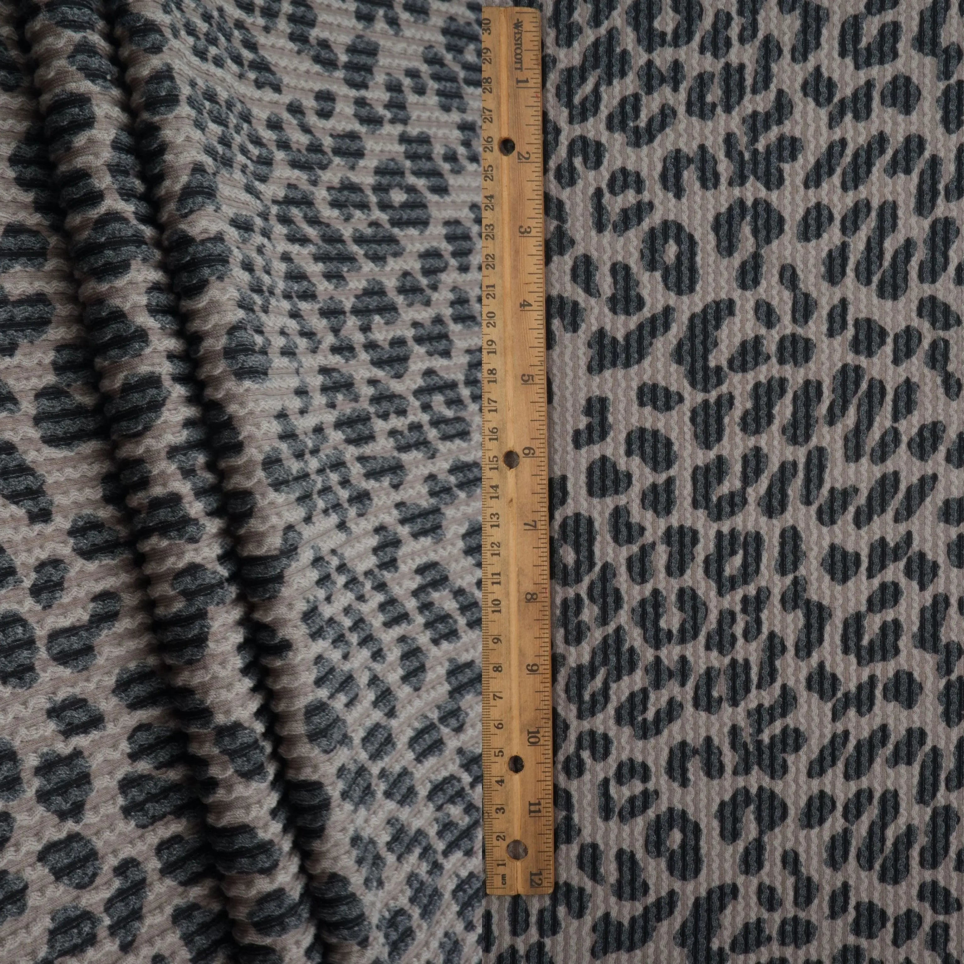 KNT4463-S304102 CHARCOAL ACTIVEWEAR ANIMAL BODYSUIT DOUBLE KNIT DRESS JACQUARD PANTS POLYESTER RAYON RIB SKIRTS SOLID SPANDEX STRETCH URBAN