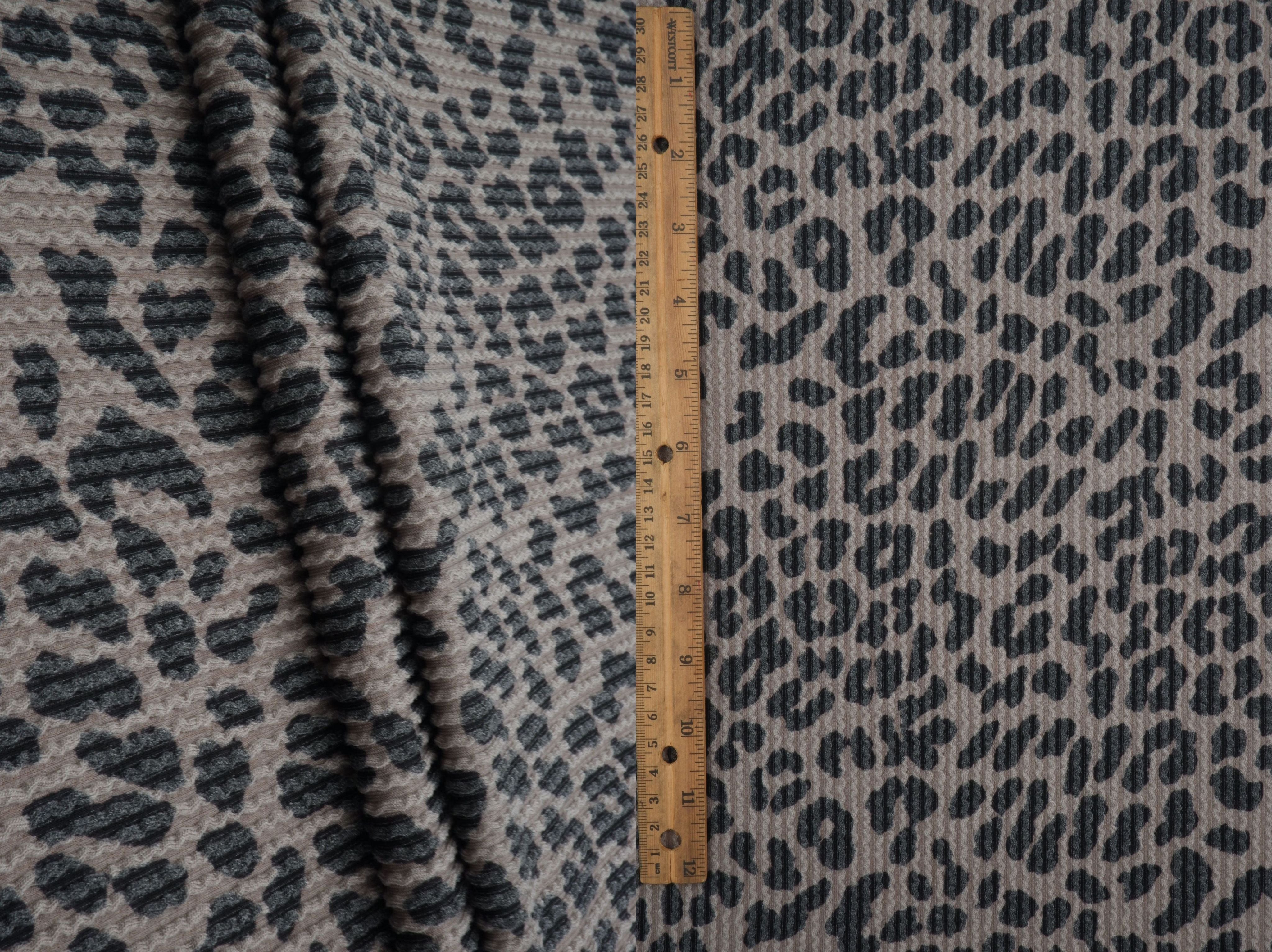 KNT4463-S304102 CHARCOAL ACTIVEWEAR ANIMAL BODYSUIT DOUBLE KNIT DRESS JACQUARD PANTS POLYESTER RAYON RIB SKIRTS SOLID SPANDEX STRETCH URBAN