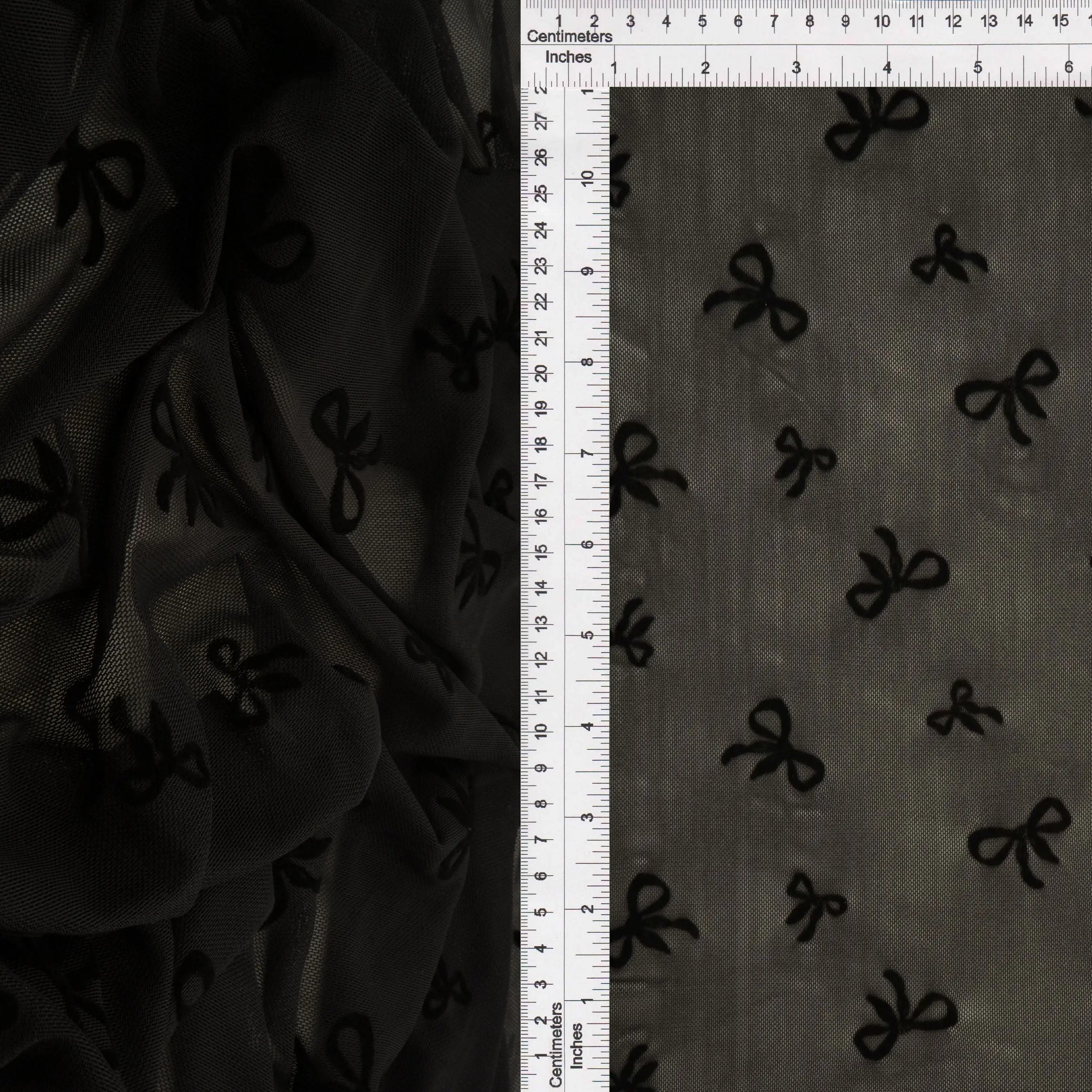 FLOCK-MS11411 BLACK BLACK BLOUSE BODYSUIT BOTTOMS BOW CAMI DRESS FLOCKING LOUNGEWEAR MESH POLYESTER PRINT SPANDEX STRETCH TOPS