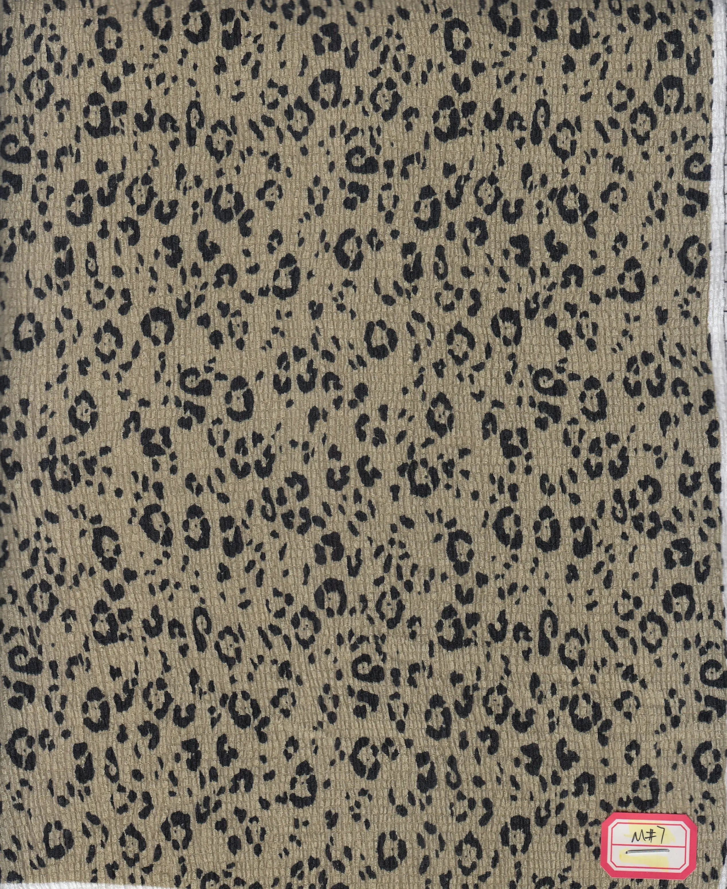 CRP4613-MS11414 OLIVE VINTAGE ANIMAL BLOUSE CAMI DRESS ELLA RIPPLE LEOPARD POLYESTER PRINT SKIRTS SPANDEX TOPS WOVEN