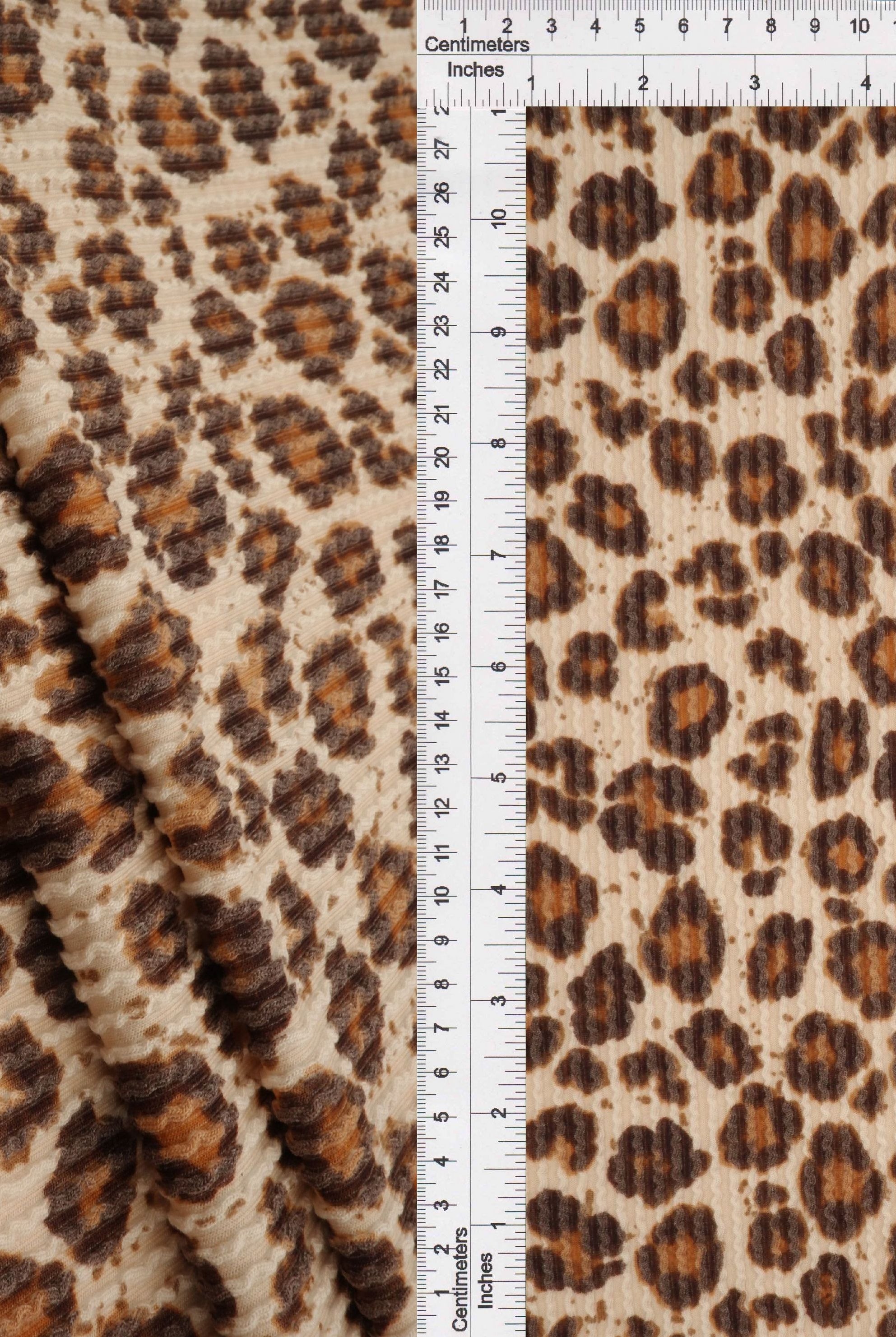 KNT4463-MS11424 TAN B ANIMAL BODYSUIT BOTTOMS CAMI DOUBLE KNIT DRESS JACQUARD LEOPARD PANTS POLYESTER RAYON RIB SKIRTS SOLID SPANDEX STRETCH SWEATER TOPS URBAN