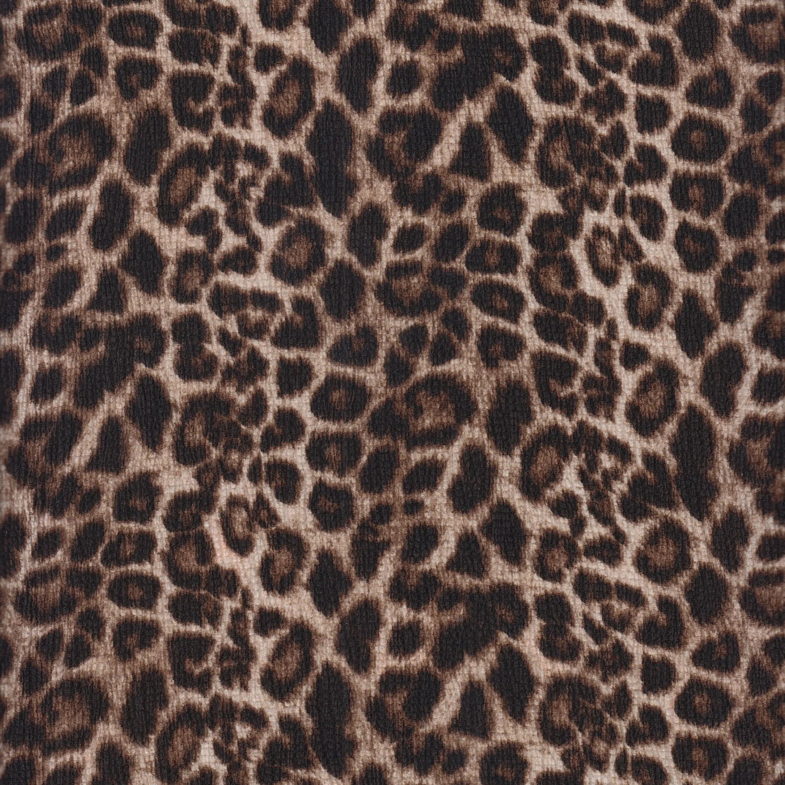 CRP4613-SE20351 STONE ANIMAL BLOUSE BOTTOMS CAMI DRESS ELLA RIPPLE POLYESTER PRINT SPANDEX TOPS WOVEN
