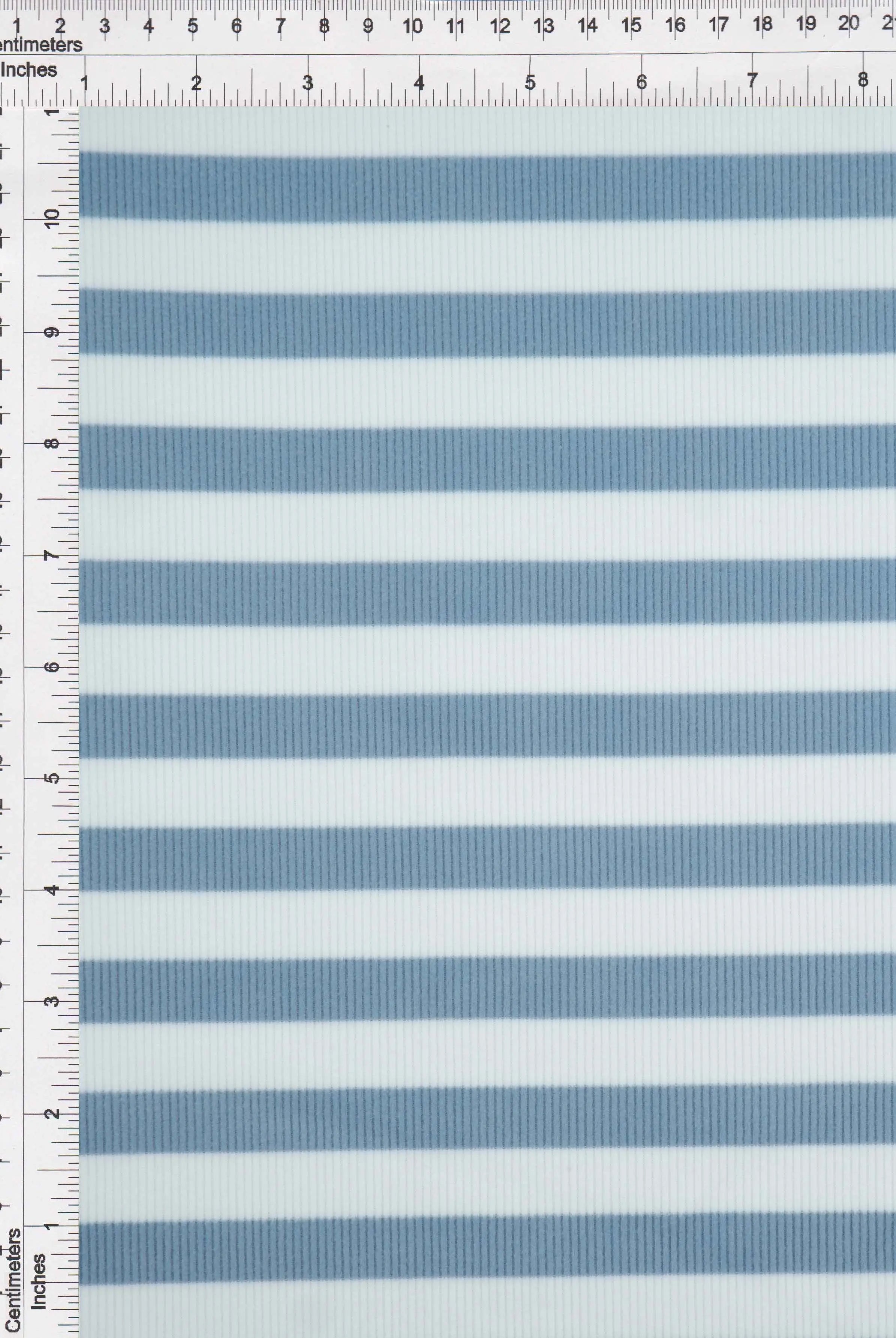 KNT4544 DENIM VINTAGE BLOUSE BLUE DRESS FLEECE KNIT LOUNGEWEAR POLYESTER RIBBED 2X2 SPANDEX STRETCH STRIPE SWEATSHIRT TOPS TUNICS WHITE