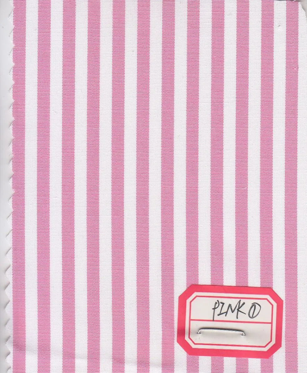 POP4504 PINK HOT BLOUSE BOTTOMS COTTON DRESS PANTS POLYESTER POPLIN SKIRTS SOLID STRIPE WOVEN YARN DYED