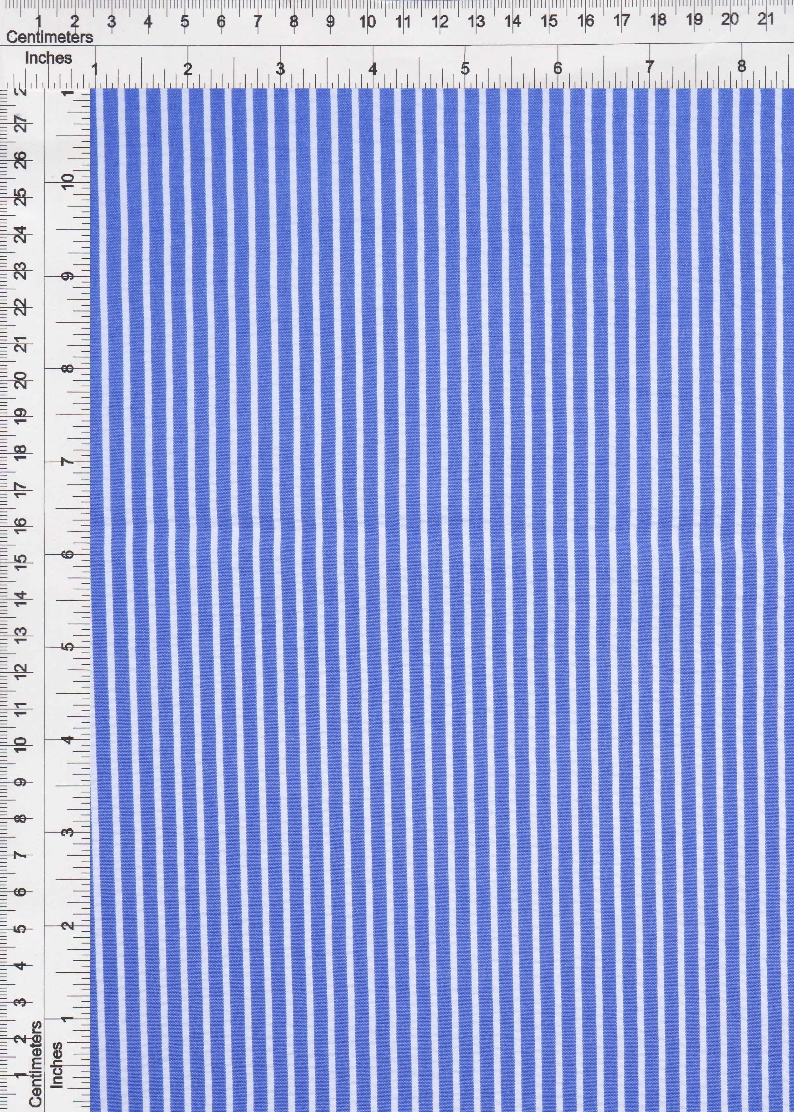 Seersucker Stripe Polyester Rayon Woven Fabric - POP4621 - Fabric Selection WS