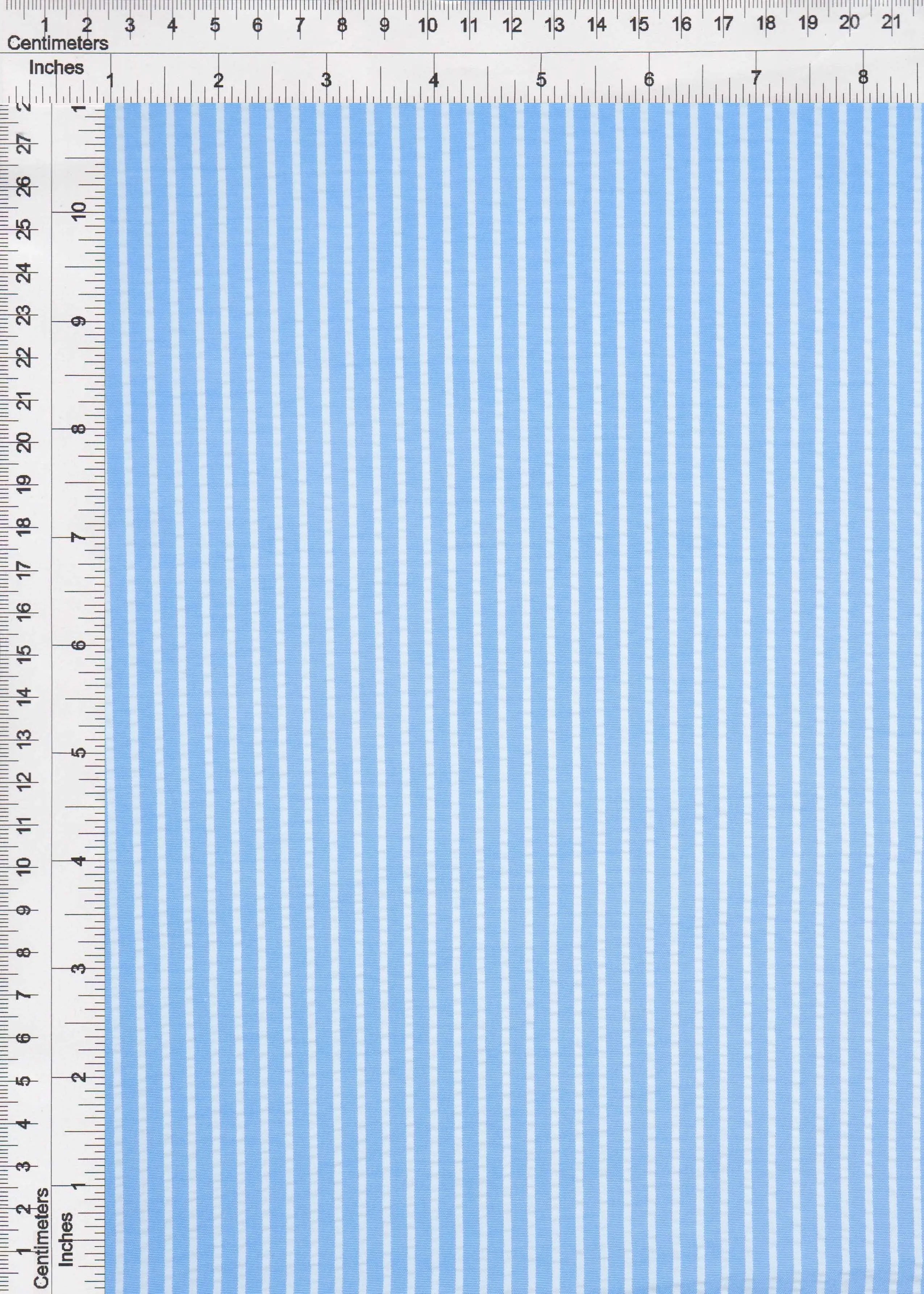 Seersucker Stripe Polyester Rayon Woven Fabric - POP4621 - Fabric Selection WS