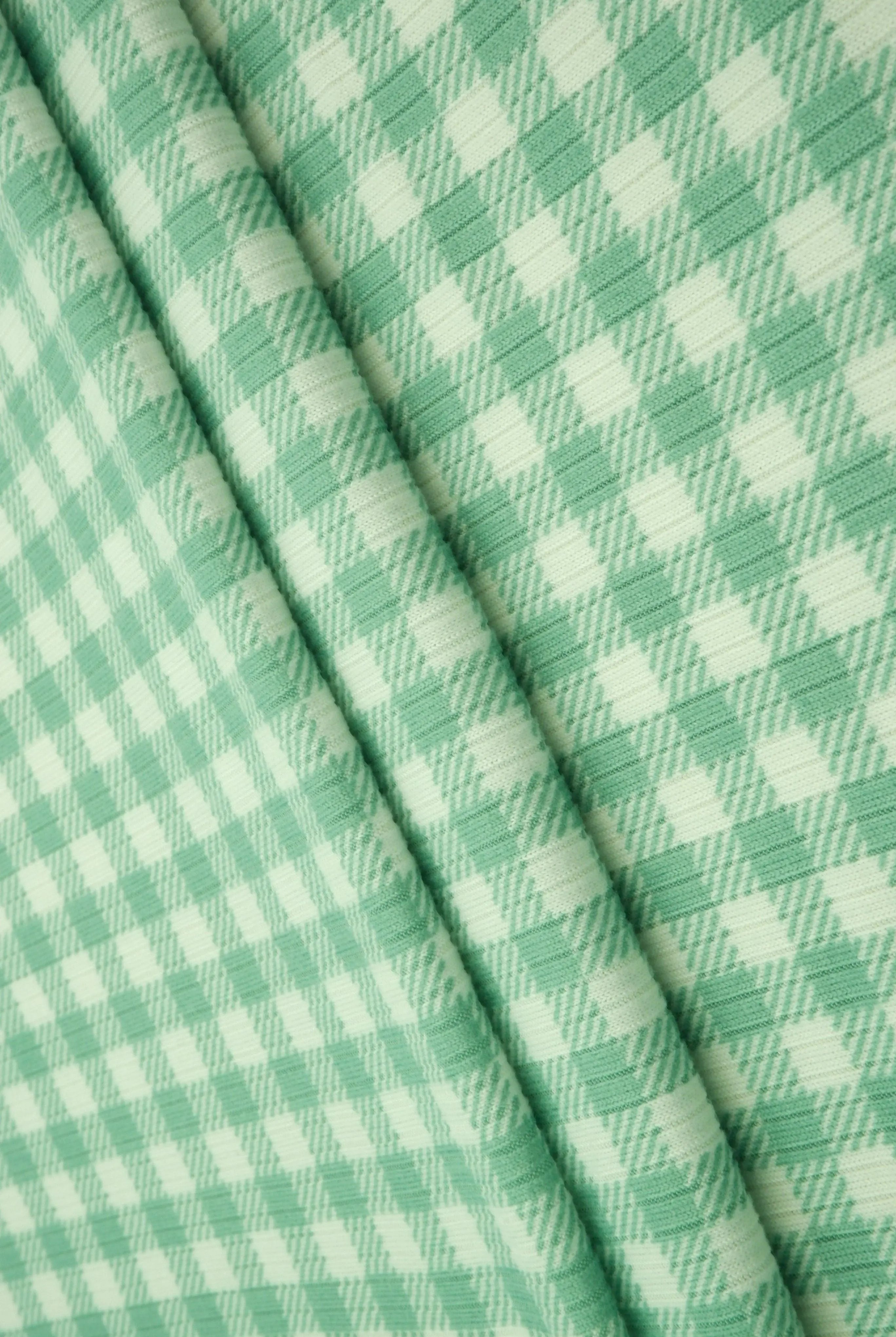 KNT3422-DU918 SAGE BIKER SHORTS BODYSUIT BOTTOMS CAMI DRESS GINGHAM KNIT PANTS POLYESTER PRINT RIBBED 4X2 SKIRTS SPANDEX STRETCH SWEATER TOPS