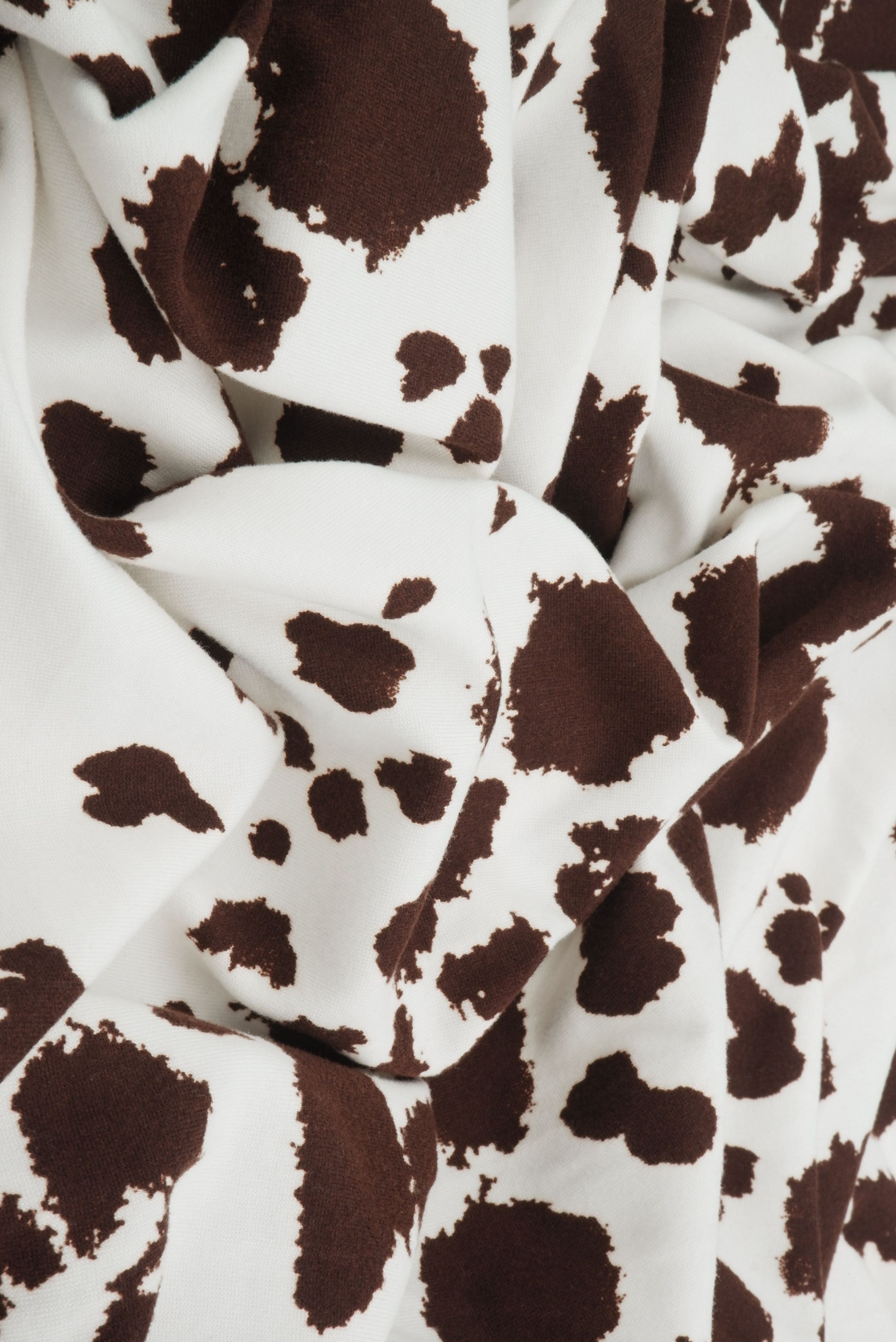 KNT4520-MS11098 IVORY/BROWN ACTIVEWEAR ANIMAL BIKER SHORTS BLACK BLOUSE BODYSUIT BOTTOMS BROWN CAMI COW DRESS IVORY KNIT PANTS POLYESTER PRINT SKIRTS SPANDEX STRETCH TOPS