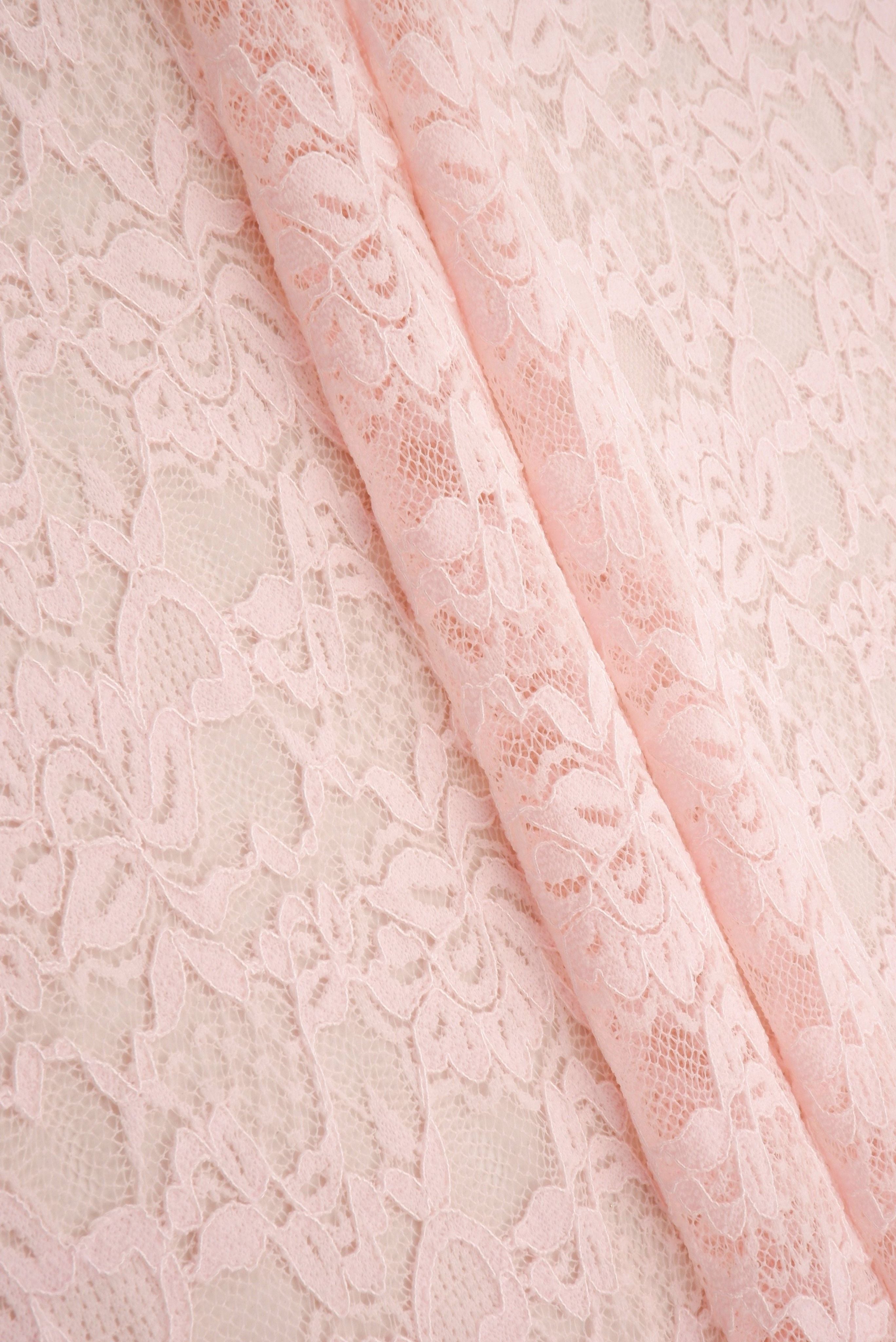 LACE4478 BLUSH BLOUSE BODYSUIT BOTTOMS CAMI DRESS FLORAL LACE LOUNGEWEAR POLYESTER SOLID SPANDEX T-SHIRT TOPS TUNICS