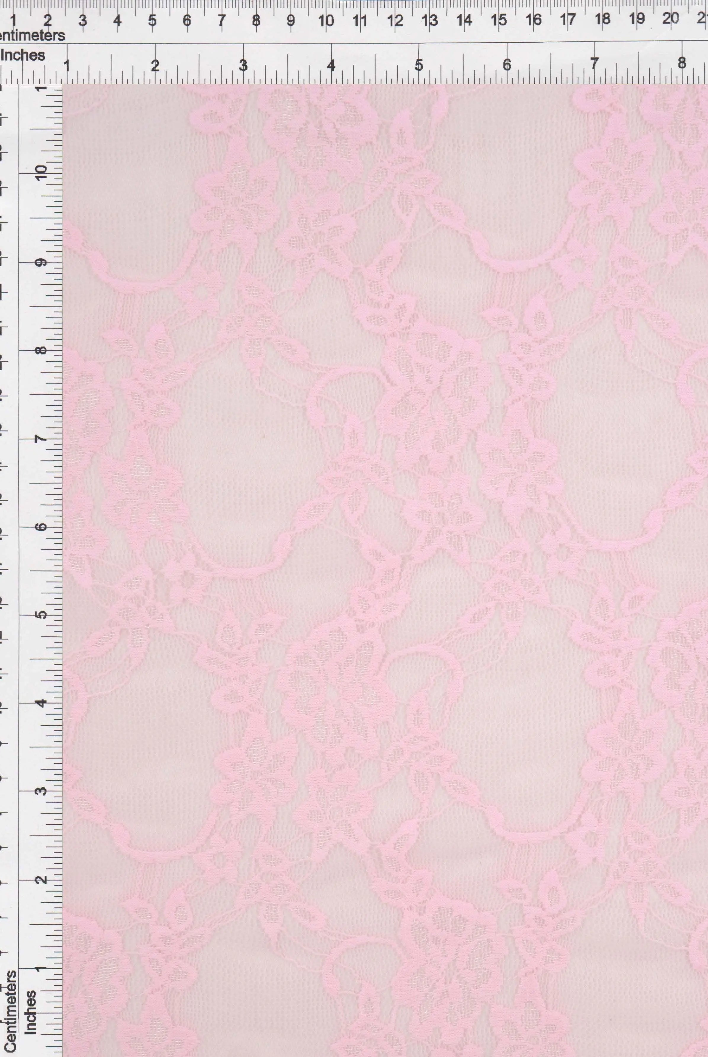 LACE-1483 PINK LT. BLOUSE BOTTOMS CAMI DRESS FLORAL LACE LOUNGEWEAR NYLON PINK ROSE SKIRTS SOLID SPANDEX TOPS