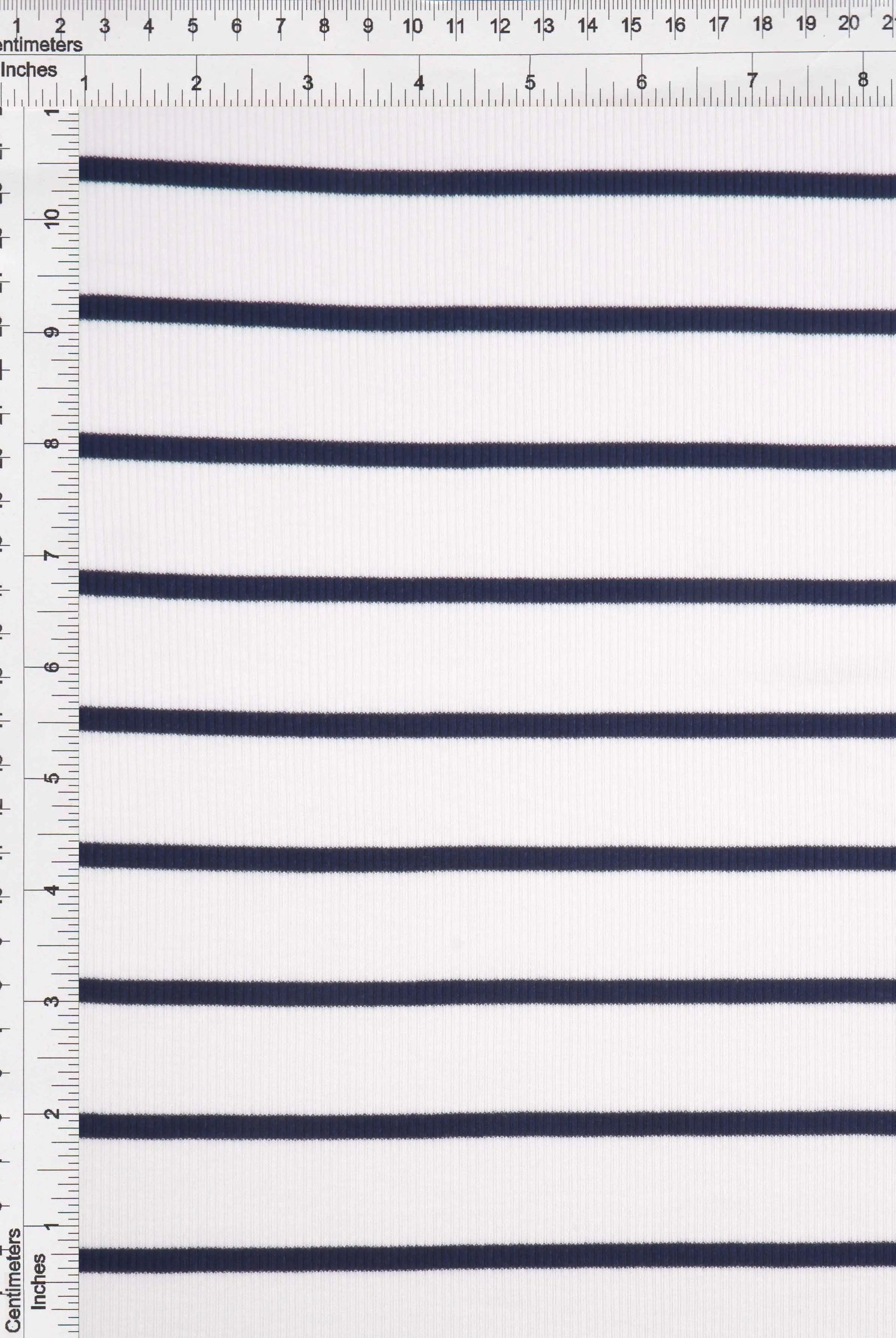 KNT4641 IVORY/NAVY KNIT