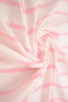 KNT4641 IVORY/PINK KNIT