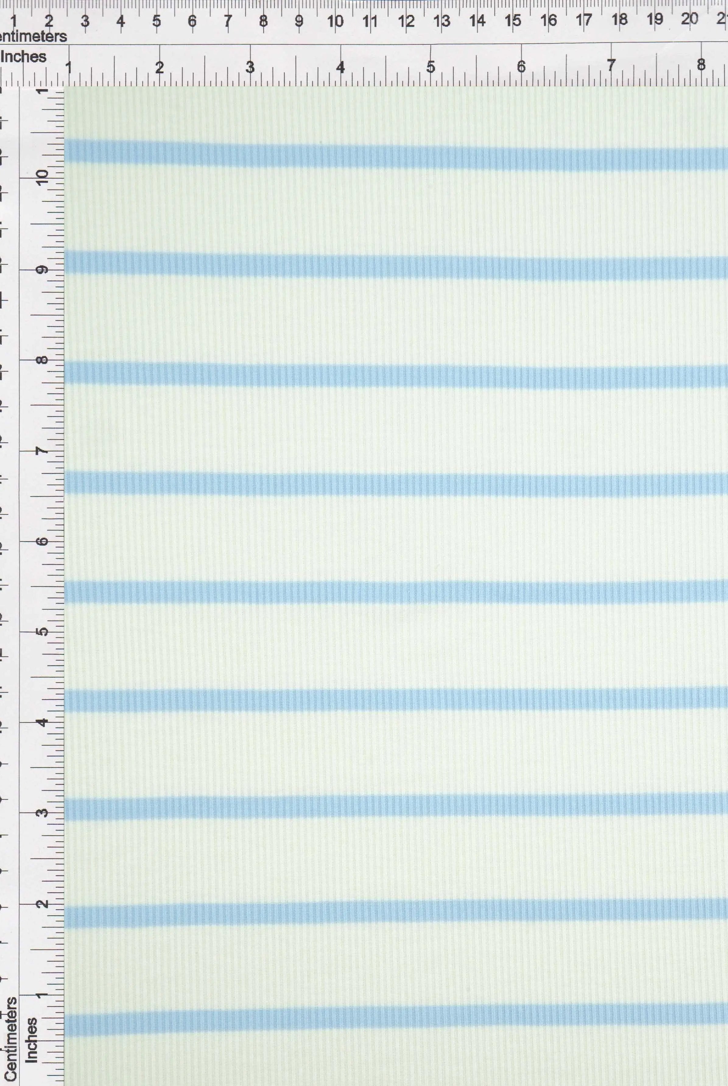 KNT4641 IVORY/BLUE LT. KNIT