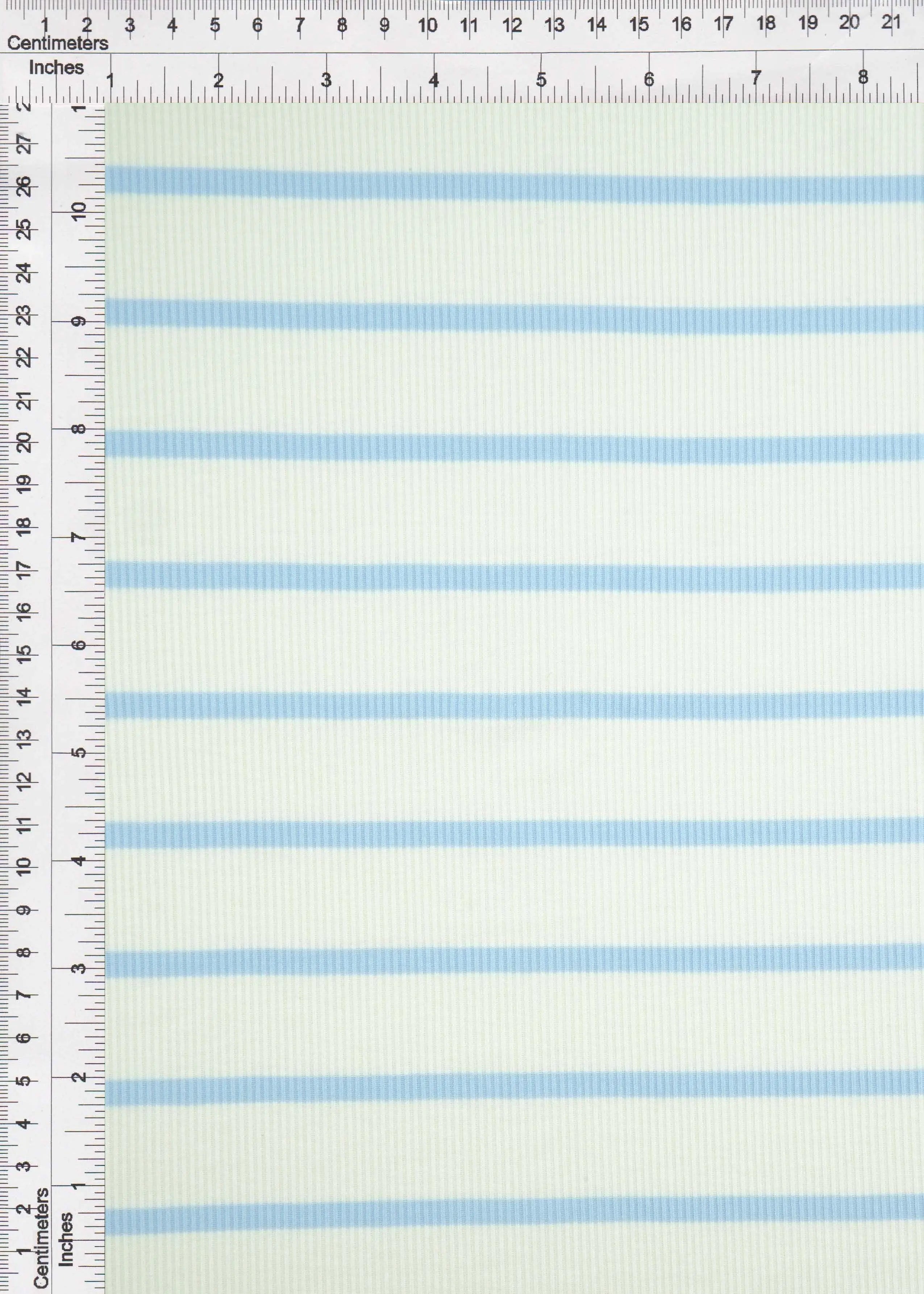 KNT4641 IVORY/BLUE LT. KNIT