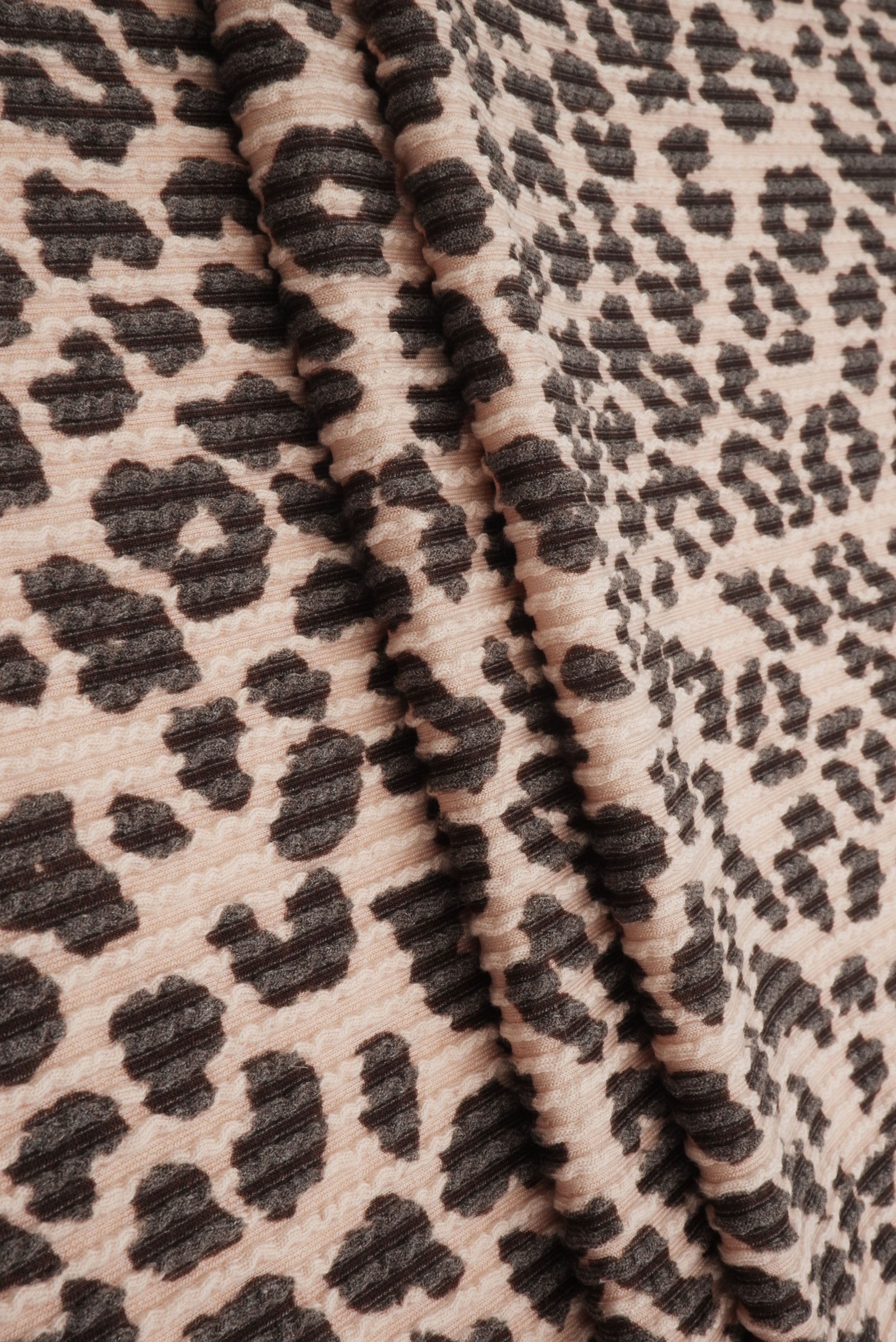 KNT4463-S304102 COCO ACTIVEWEAR ANIMAL BODYSUIT DOUBLE KNIT DRESS JACQUARD PANTS POLYESTER RAYON RIB SKIRTS SOLID SPANDEX STRETCH URBAN