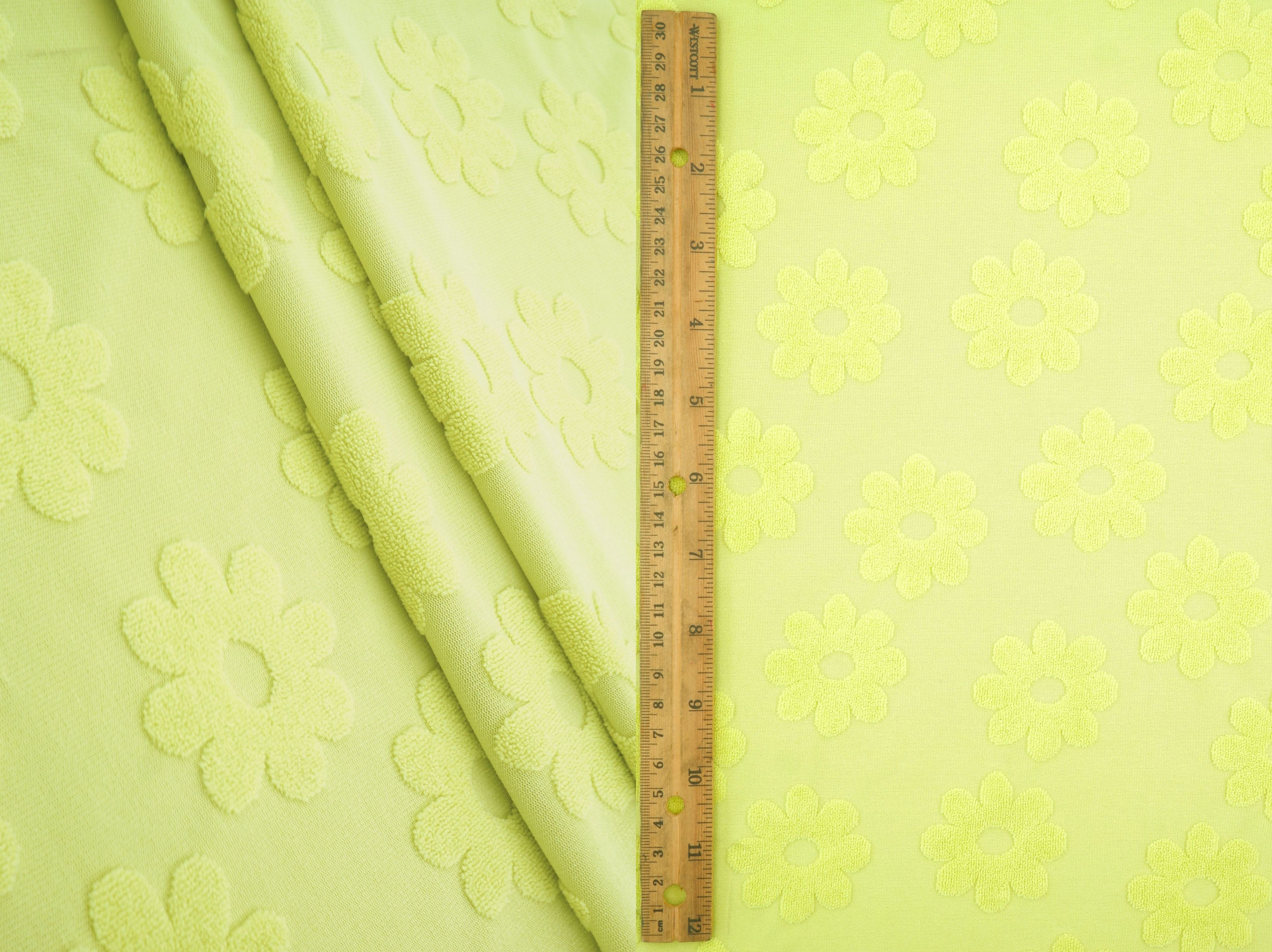 JACQ-4480 LIME BOTTOMS DAISY FLOWER DRESS GEOMETRIC JACQUARD KNIT LIVERPOOL OUTERWEAR PANTS POLYESTER SKIRTS SOLID SPANDEX STRETCH SWEATER TOPS