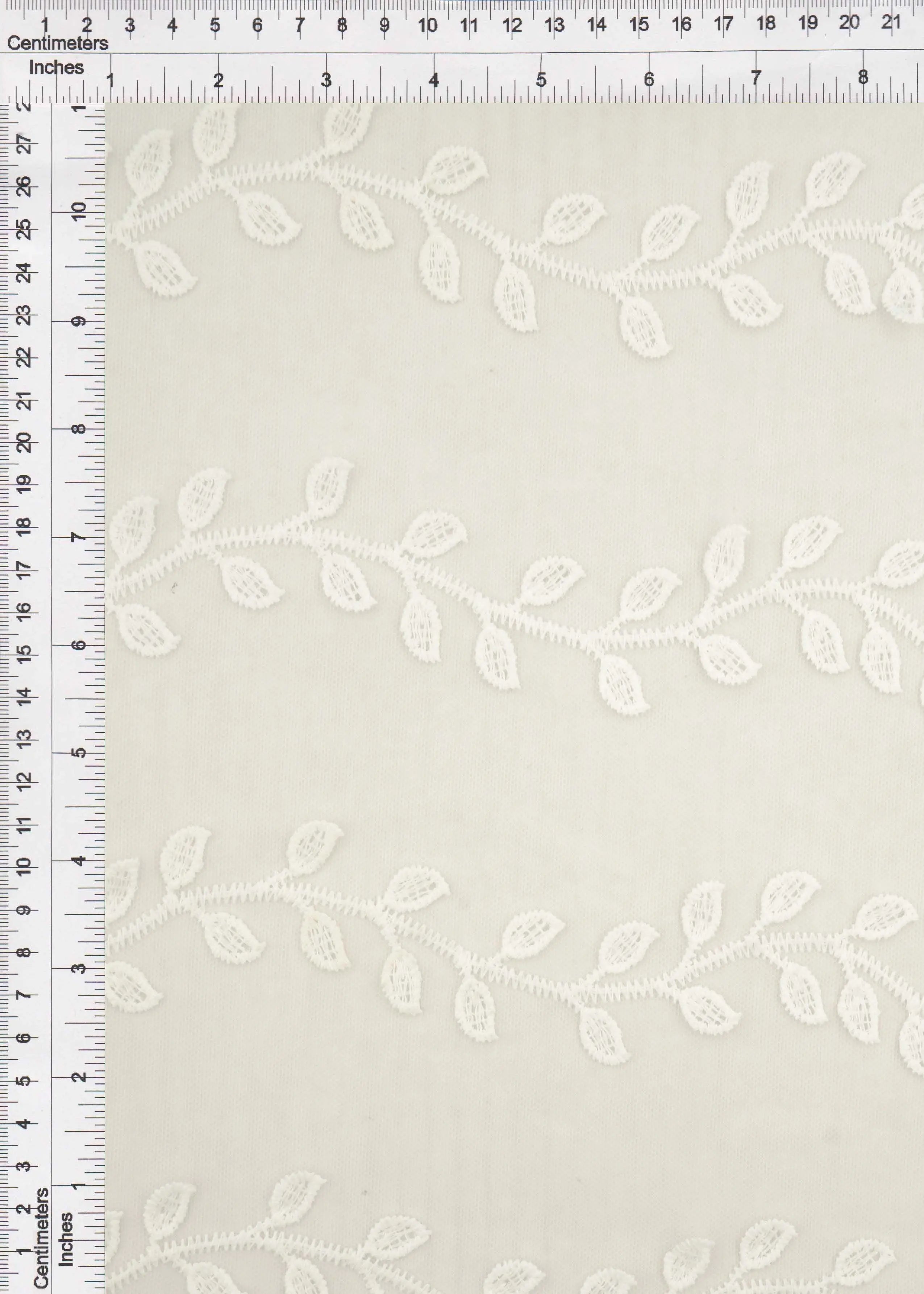 MESH SQ EMBR 10 WHITE MESH