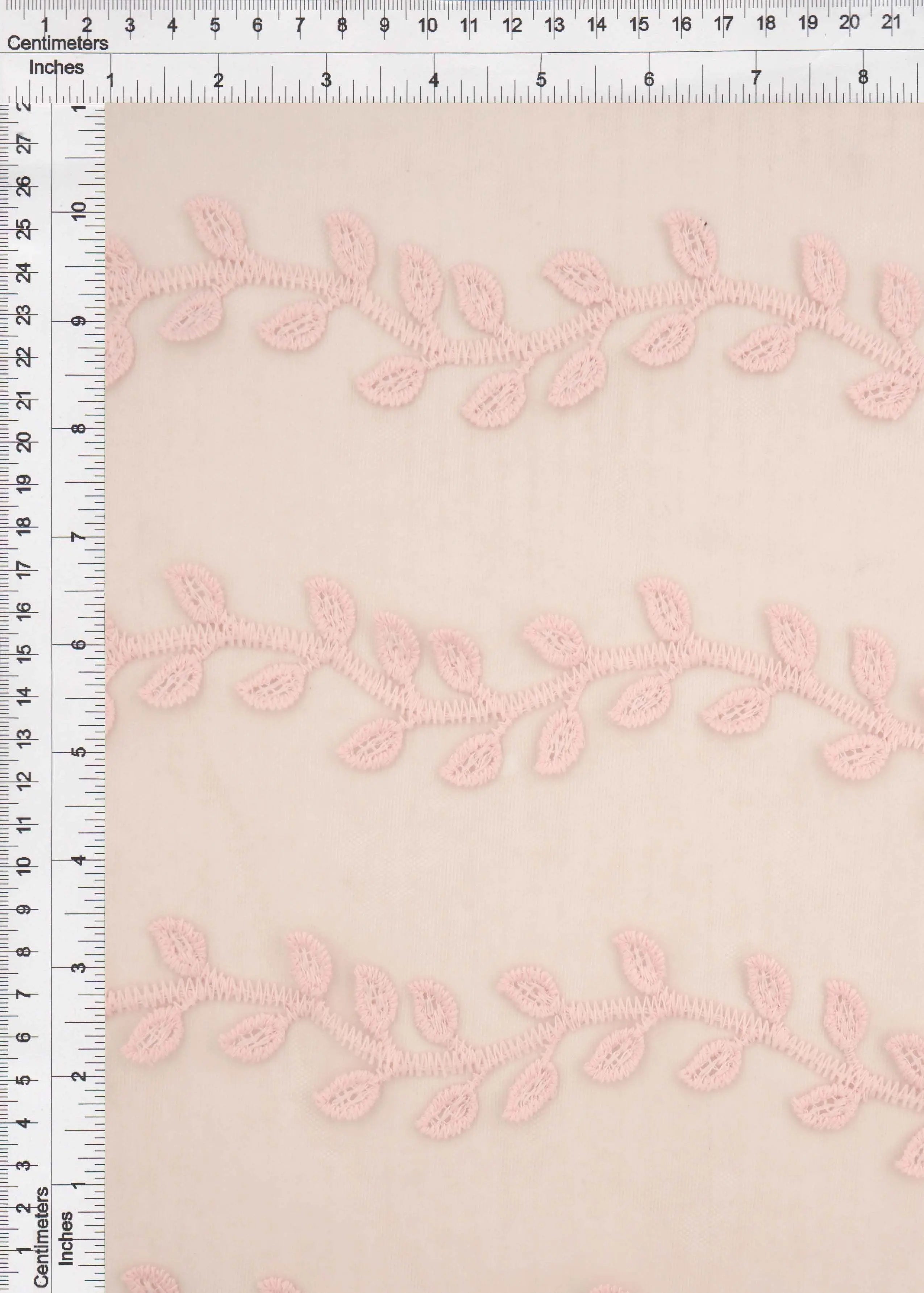 MESH SQ EMBR 10 PINK MESH