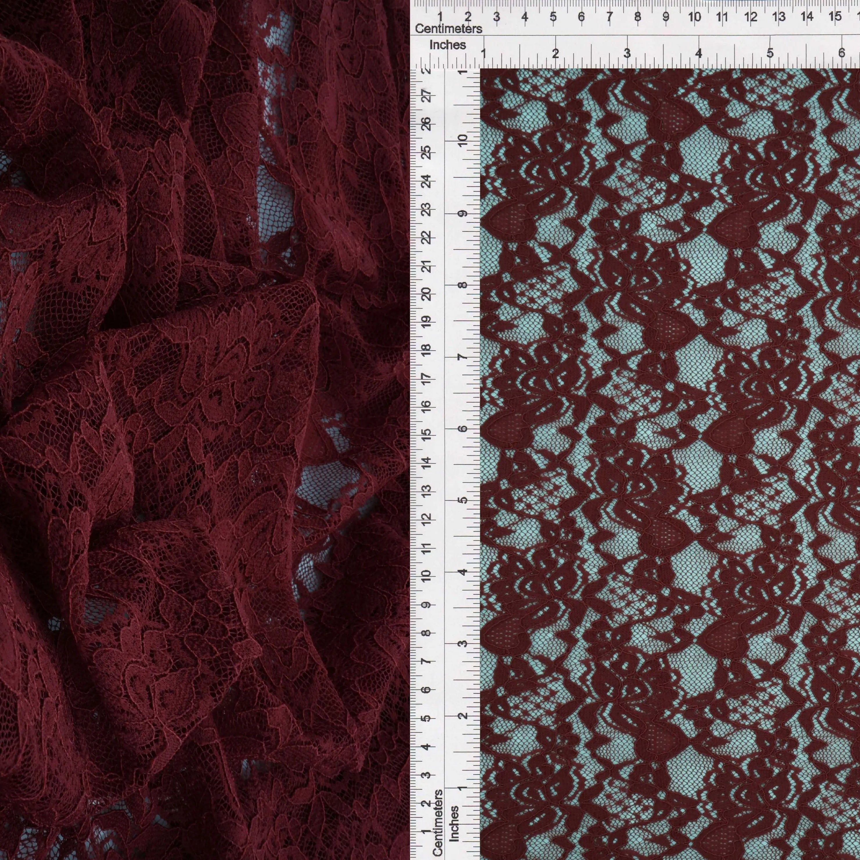 LACE4478 BURGUNDY BLOUSE BODYSUIT BOTTOMS CAMI DRESS FLORAL LACE LOUNGEWEAR POLYESTER SOLID SPANDEX T-SHIRT TOPS TUNICS