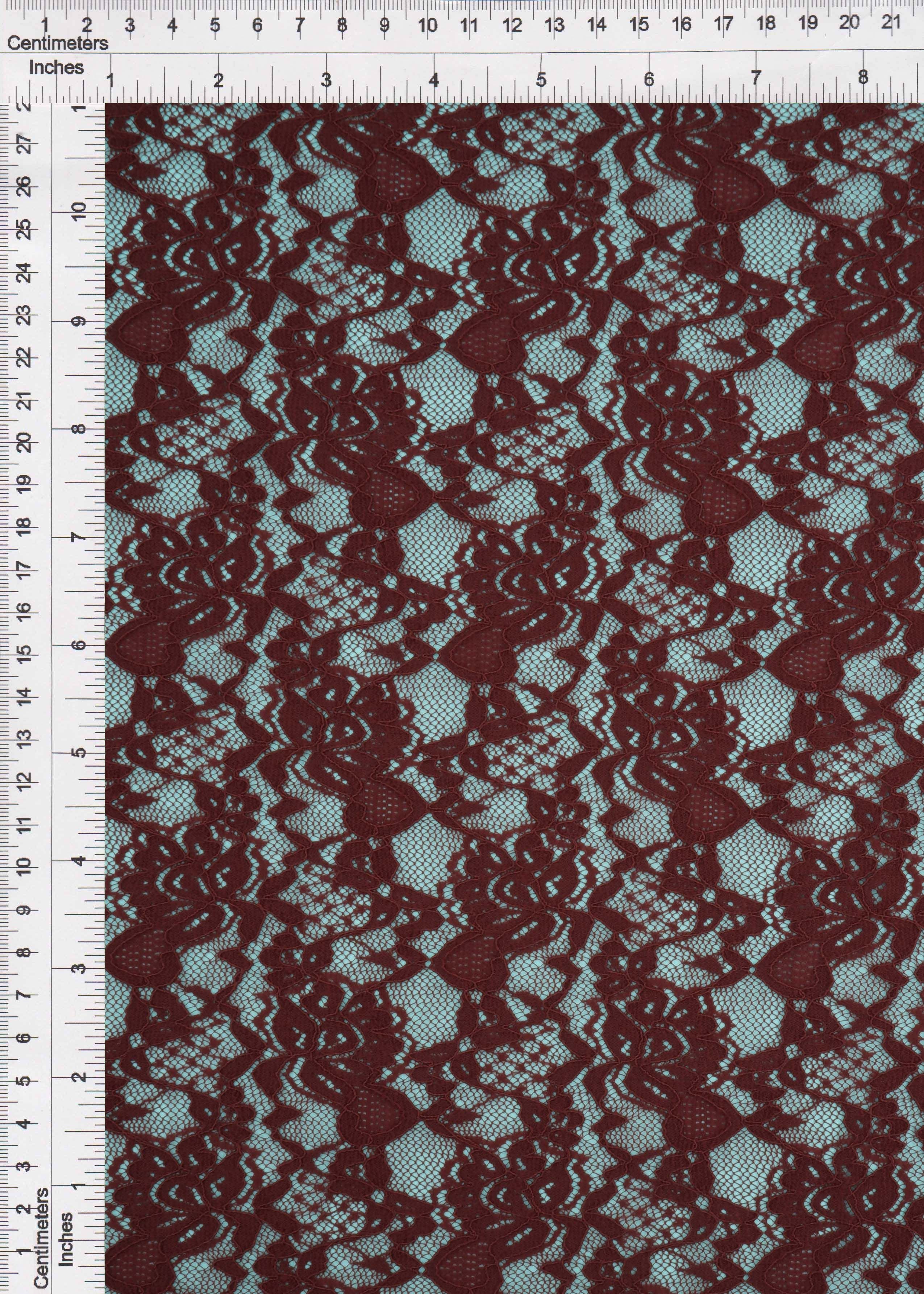 LACE4478 BURGUNDY BLOUSE BODYSUIT BOTTOMS CAMI DRESS FLORAL LACE LOUNGEWEAR POLYESTER SOLID SPANDEX T-SHIRT TOPS TUNICS