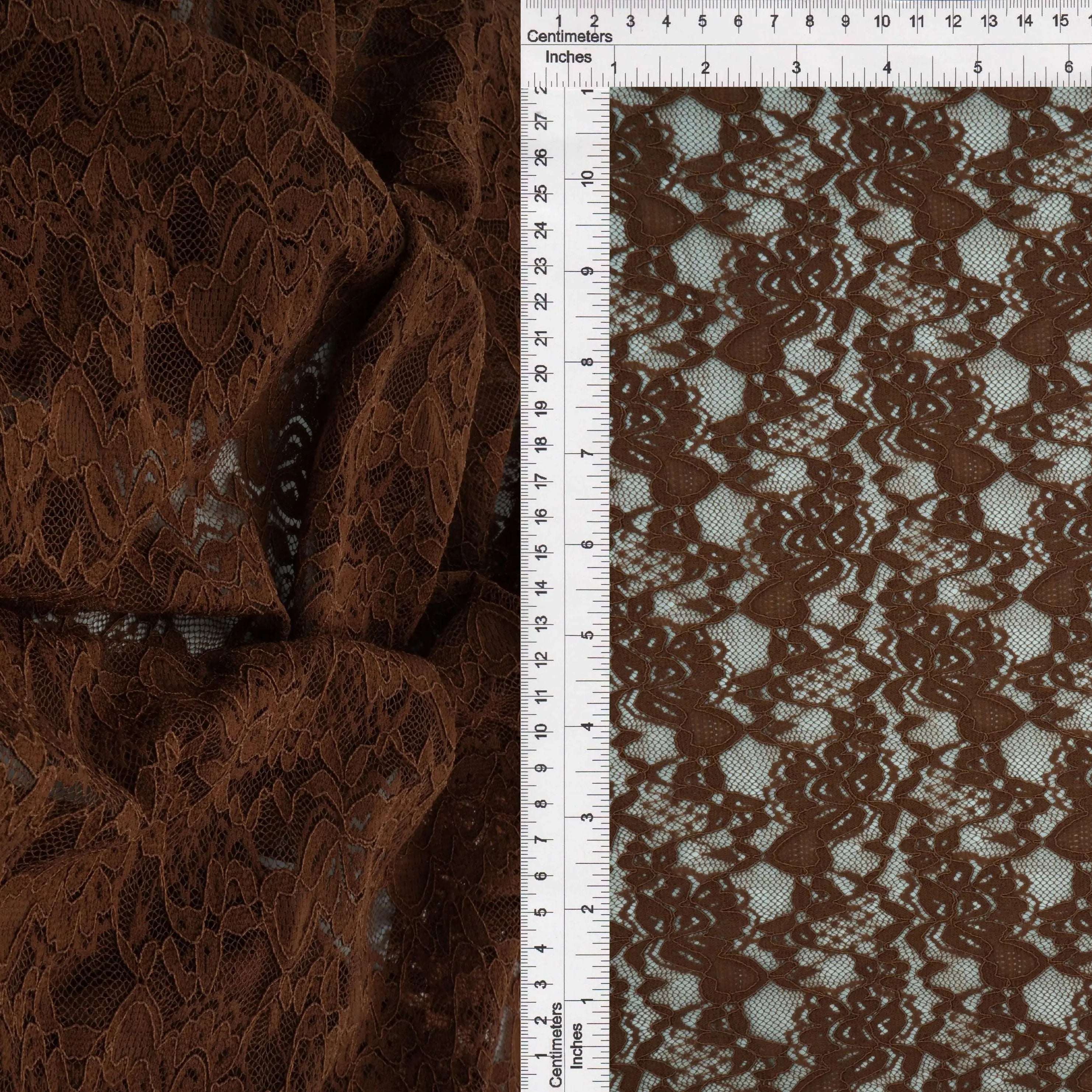 LACE4478 BROWN BLOUSE BODYSUIT BOTTOMS CAMI DRESS FLORAL LACE LOUNGEWEAR POLYESTER SOLID SPANDEX T-SHIRT TOPS TUNICS
