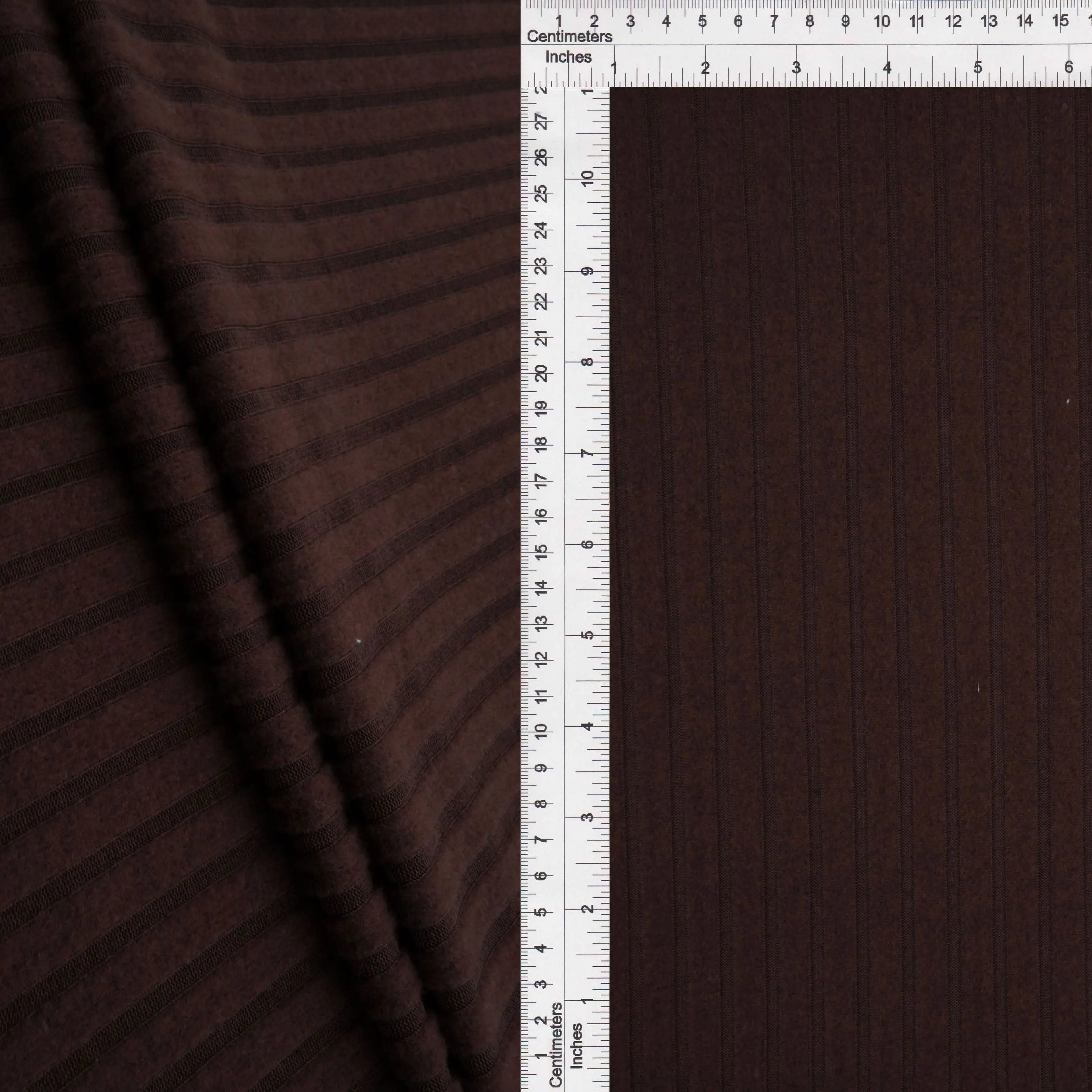 KNT4521 BROWN BRUSHED CAMI HACCI KNIT NO-PRINT OUTERWEAR POLYESTER RIBBED 4X4 SOLID SPANDEX STRETCH SWEATER TOPS TUNICS