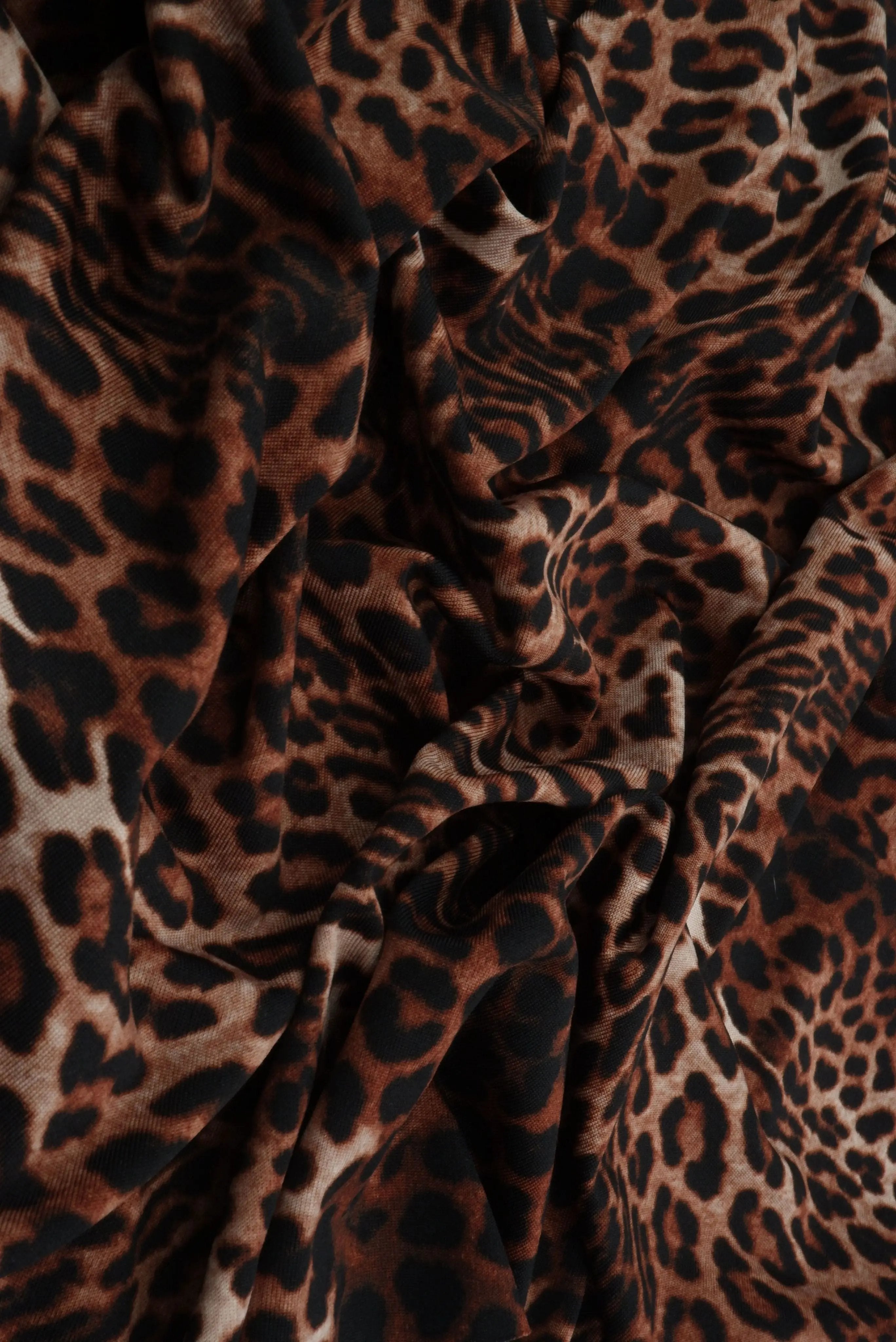 KNT4498-MS11533 BROWN KNIT