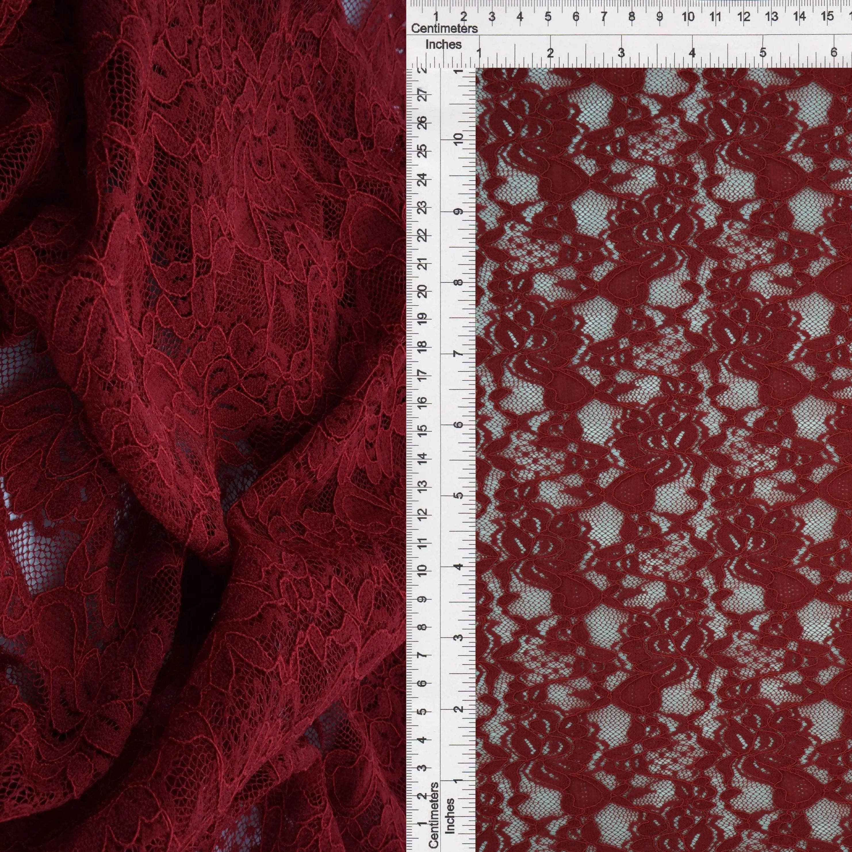 LACE4478 CHERRY RED BLOUSE BODYSUIT BOTTOMS CAMI DRESS FLORAL LACE LOUNGEWEAR POLYESTER SOLID SPANDEX T-SHIRT TOPS TUNICS