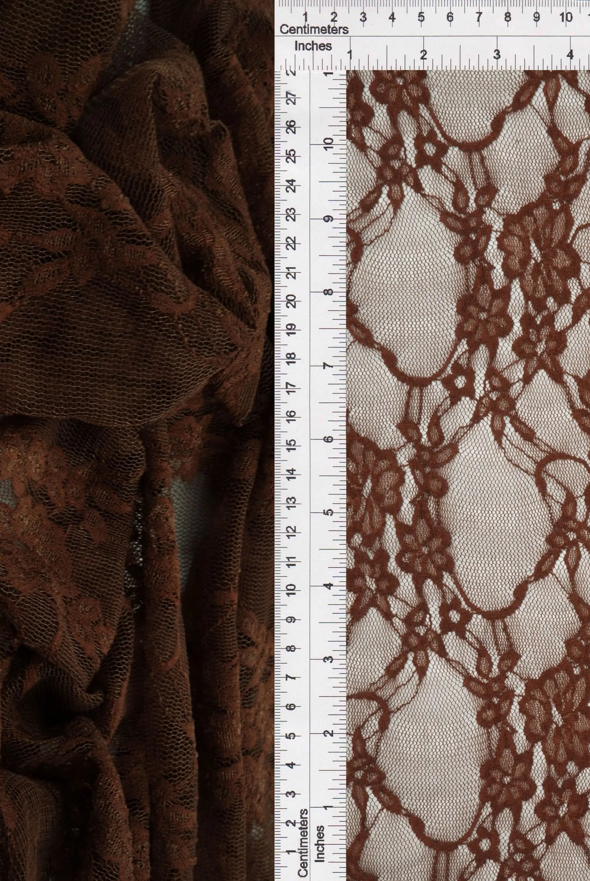 LACE-1483 BROWN BLOUSE BOTTOMS CAMI DRESS FLORAL LACE LOUNGEWEAR NYLON SKIRTS SOLID SPANDEX TOPS