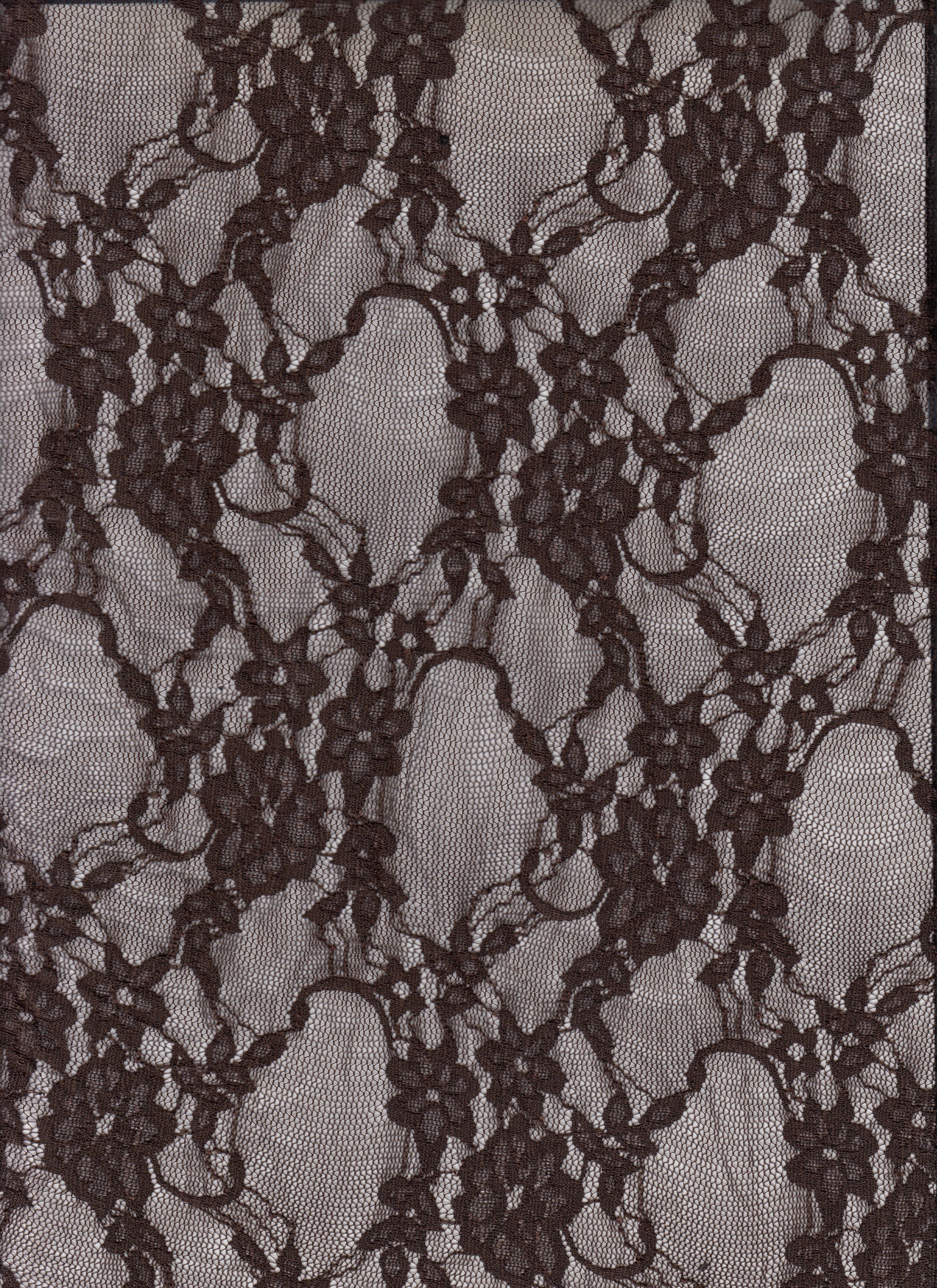 LACE-1483 BROWN BLOUSE BOTTOMS CAMI DRESS FLORAL LACE LOUNGEWEAR NYLON SKIRTS SOLID SPANDEX TOPS