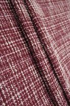 KNT4656 BURGUNDY KNIT