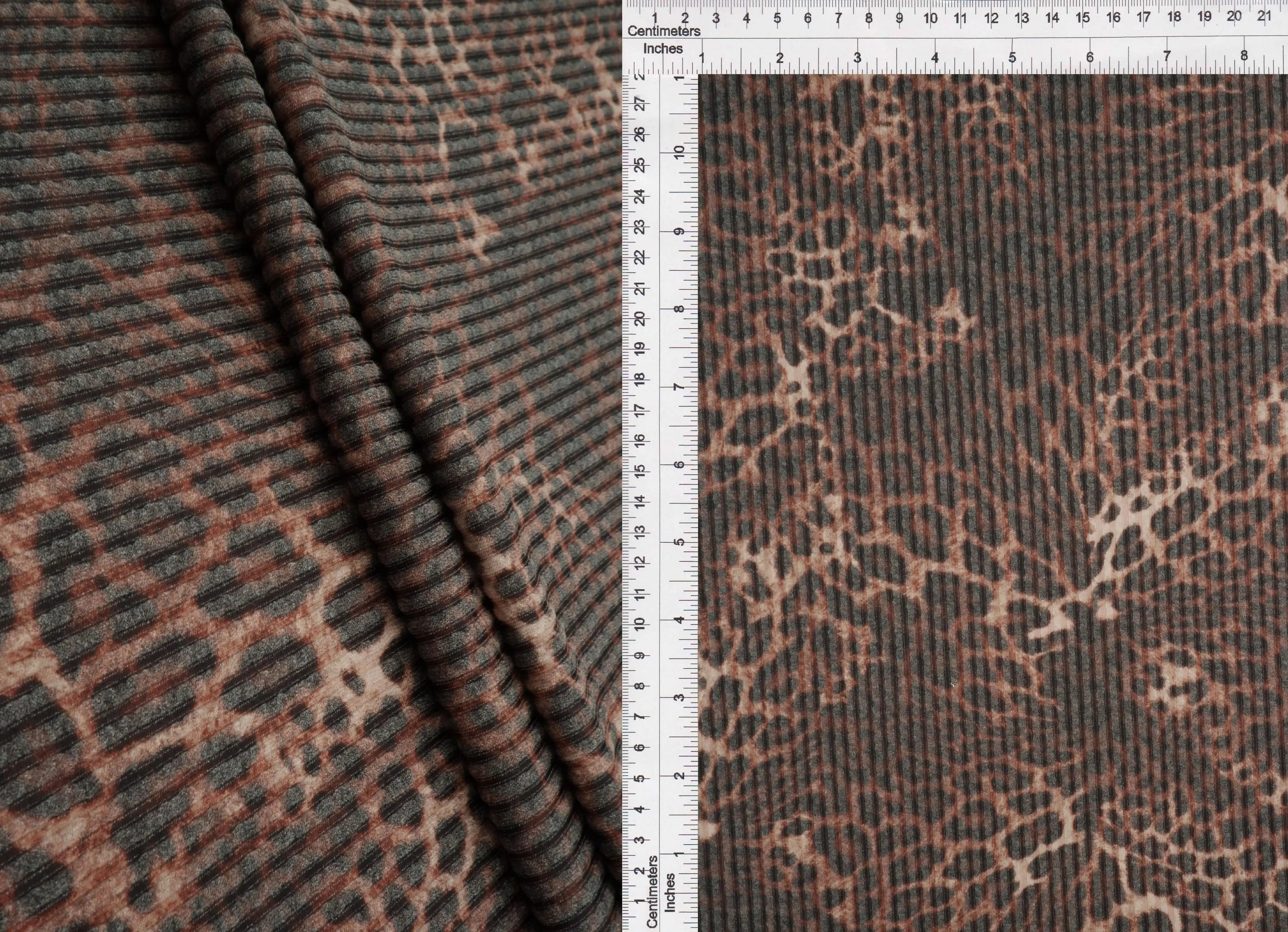 KNT4463-M11533D BROWN KNIT