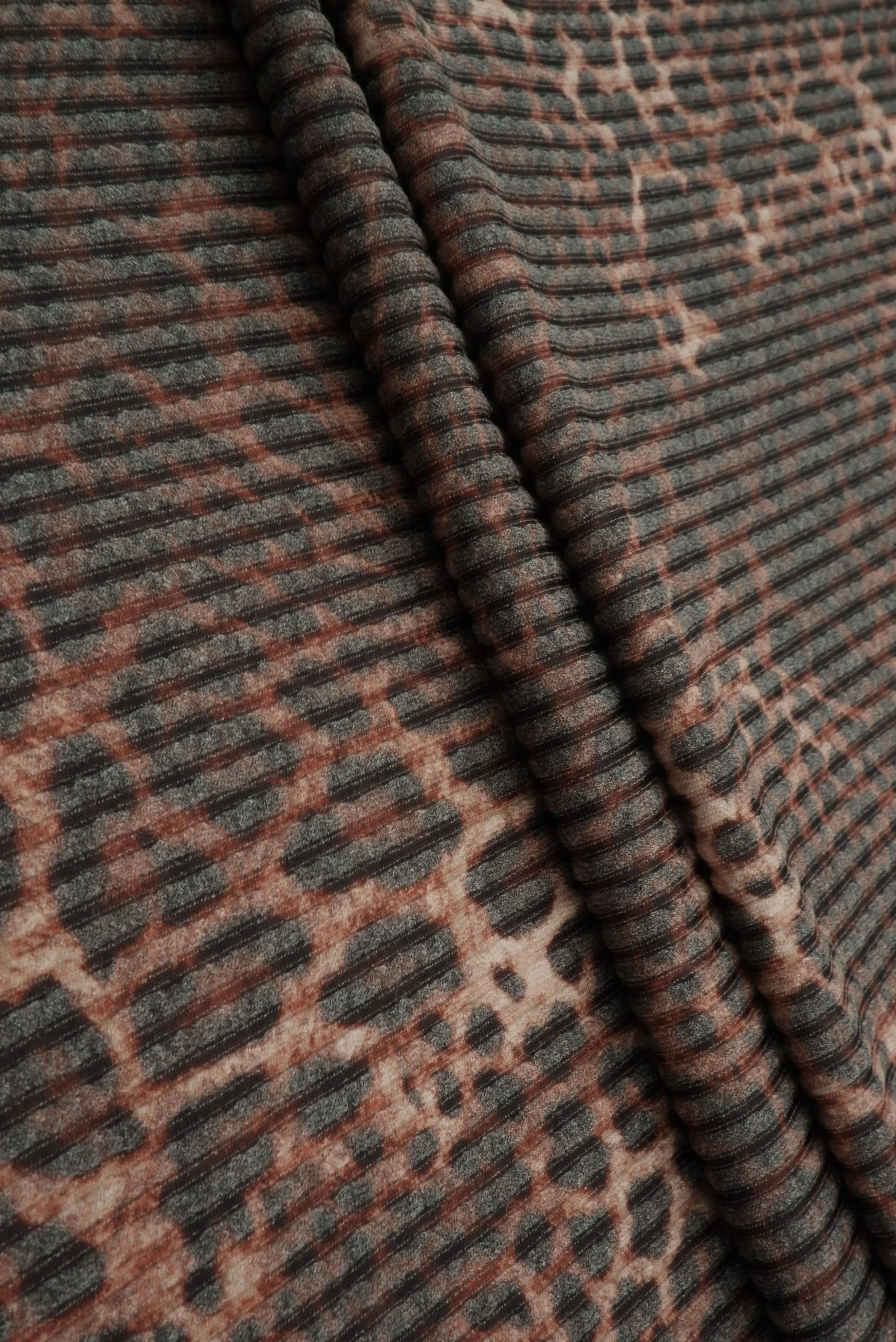 KNT4463-M11533D BROWN KNIT
