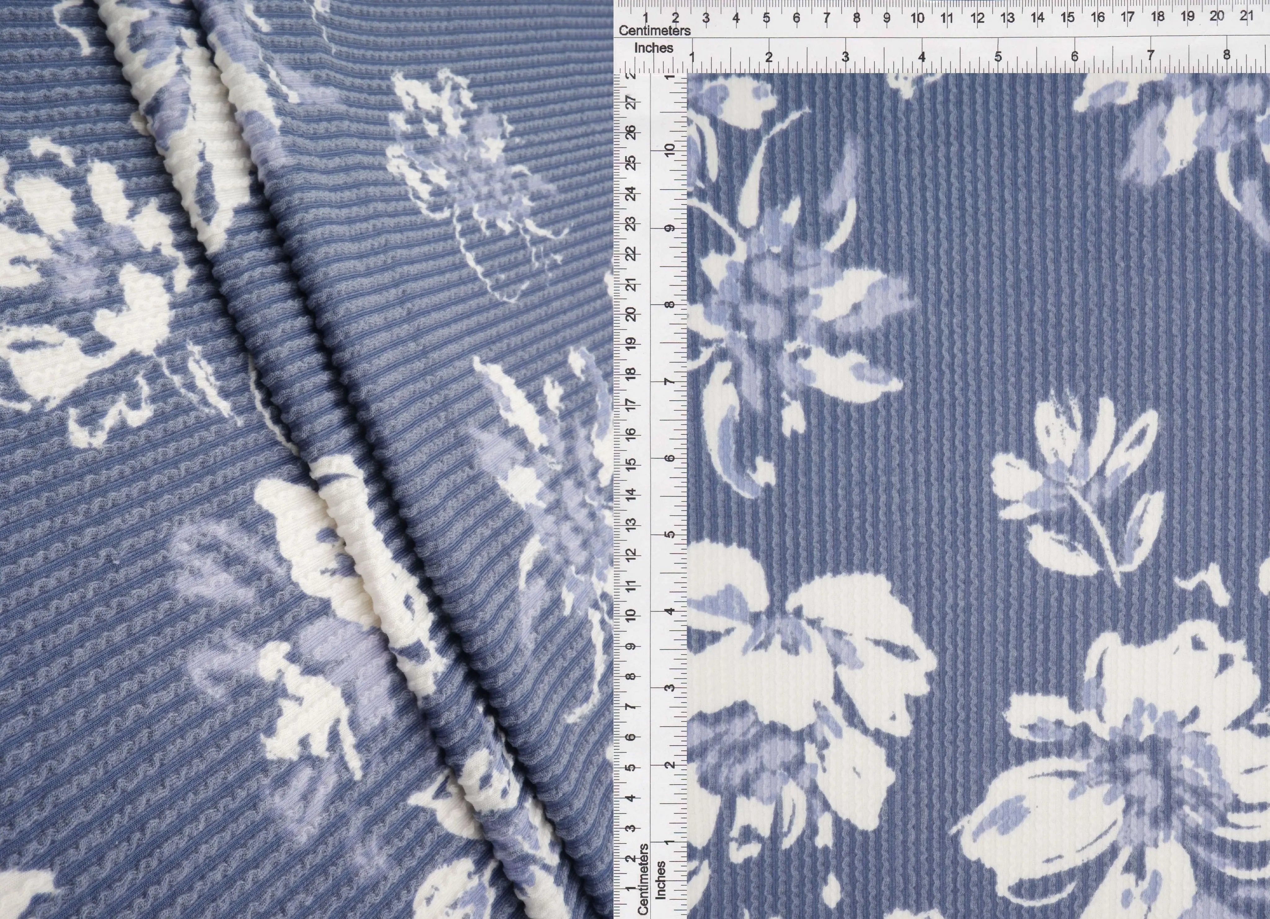 KNT4463-MS11520 DENIM VINTAGE KNIT