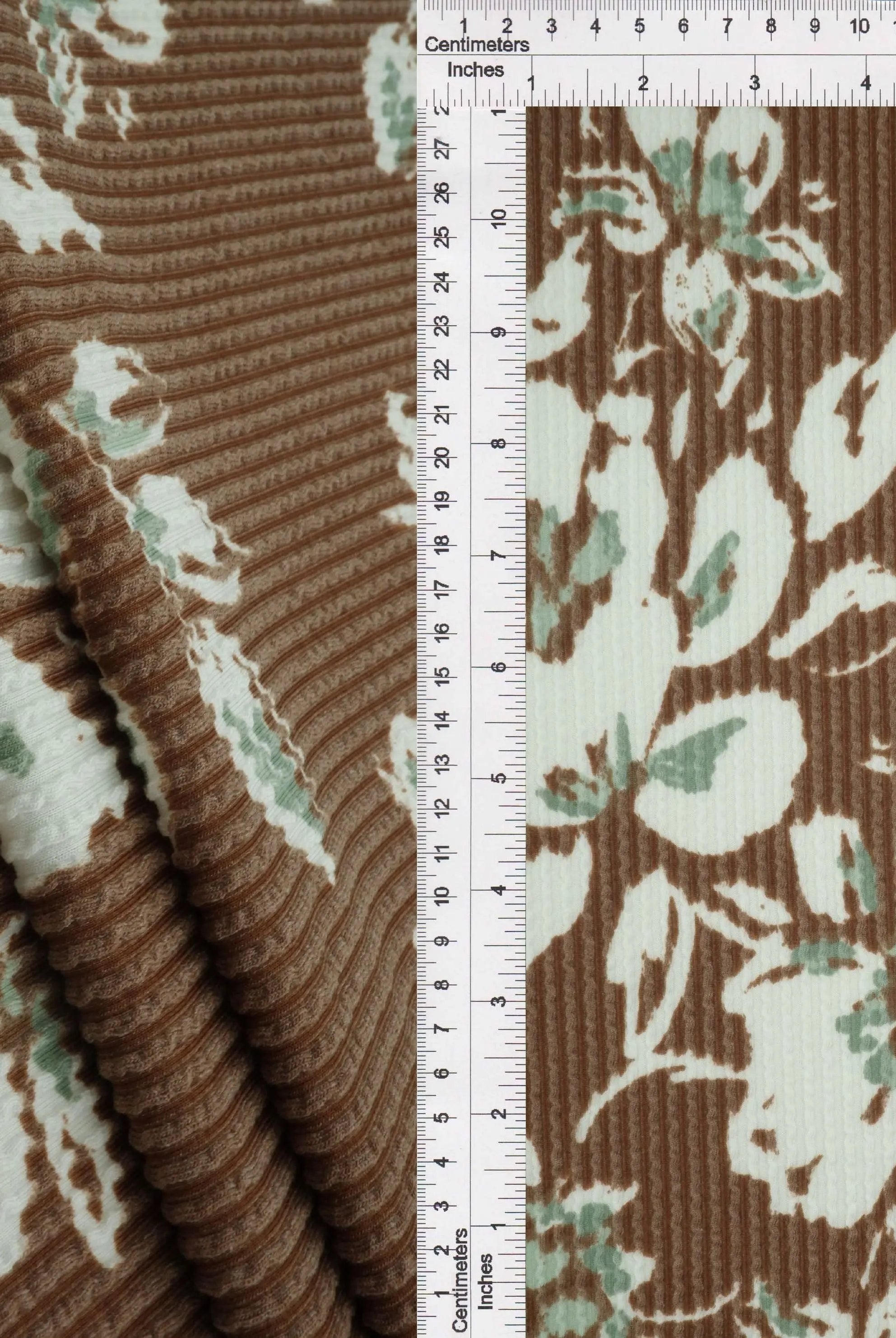 KNT4463-MS11520 BROWN KNIT