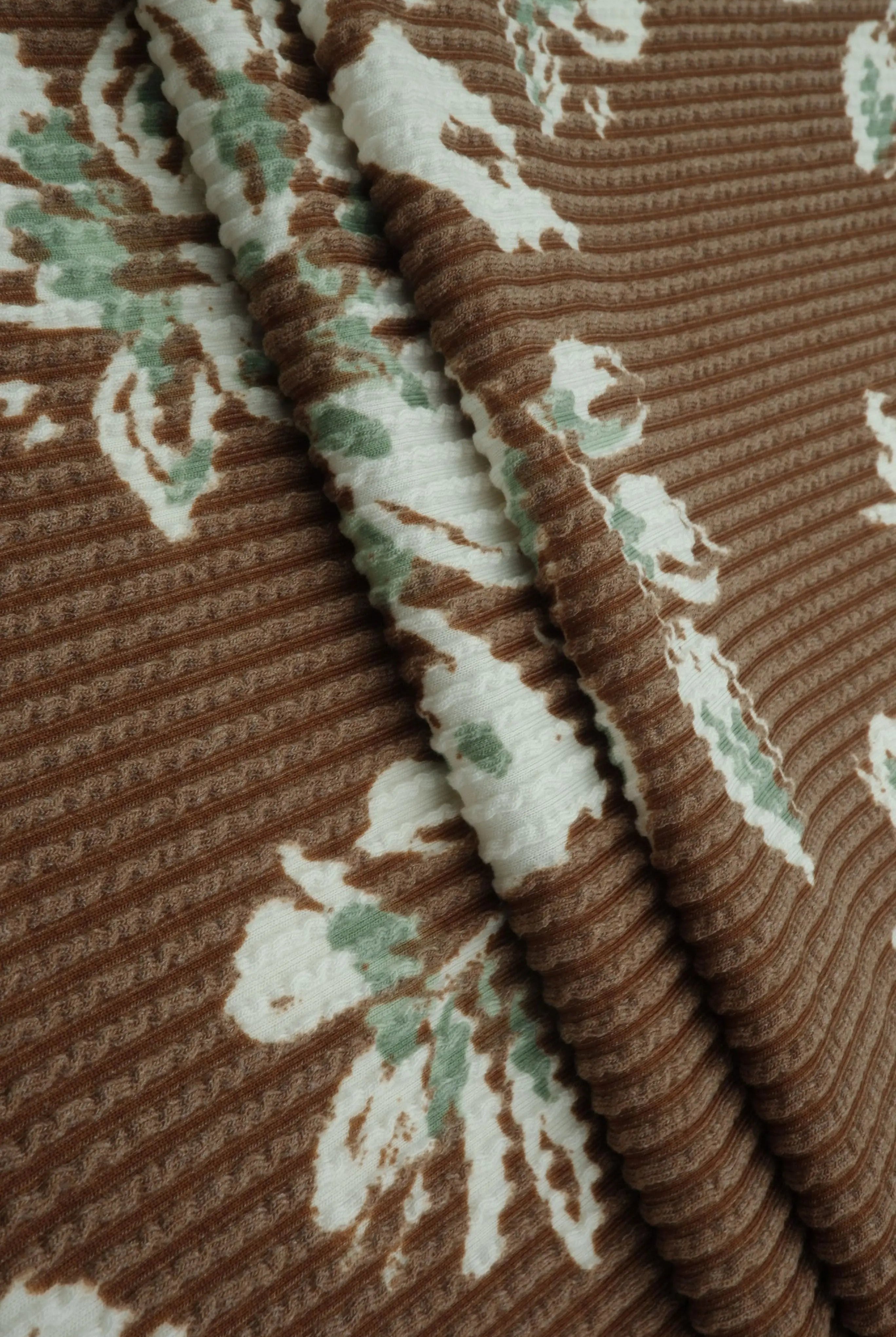 KNT4463-MS11520 BROWN KNIT