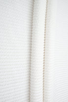 KNT4463 IVORY B BODYSUIT BOTTOMS CAMI DOUBLE KNIT DRESS JACQUARD LOUNGEWEAR NO-PRINT PANTS POLYESTER RAYON RIB SOLID SPANDEX STRETCH SWEATER T-SHIRT URBAN