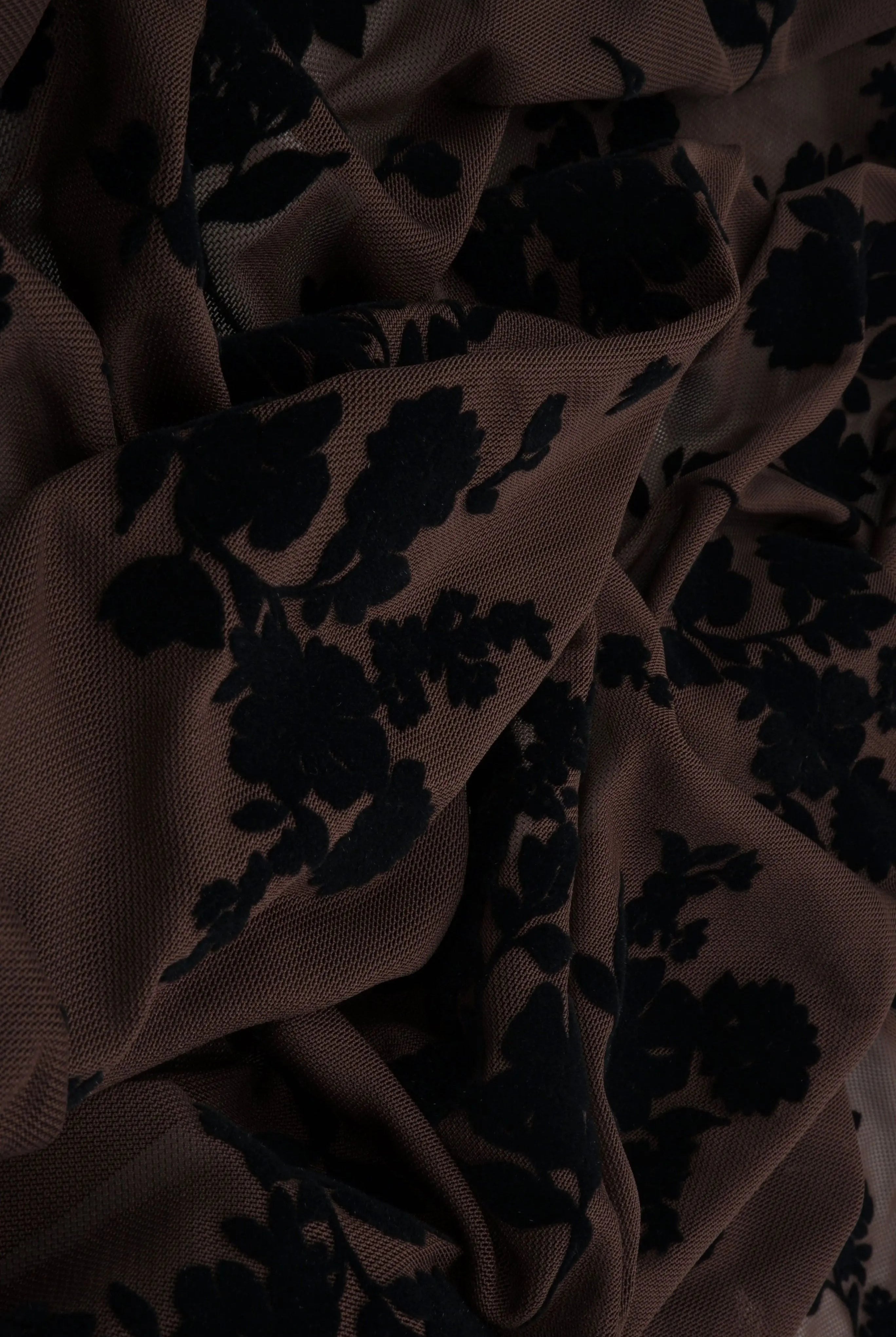 FLOCK-MS11575 BROWN MESH